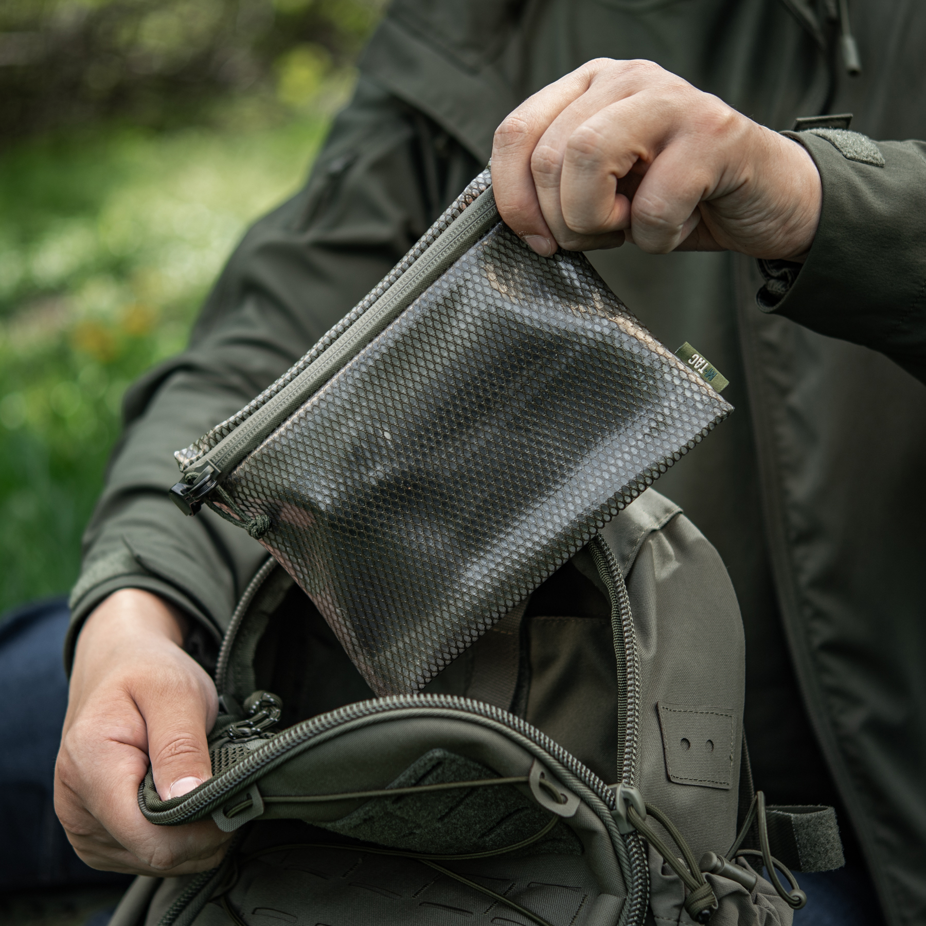 M-Tac комплект органайзеров Zip Pocket Set Elite Ranger Green — 23