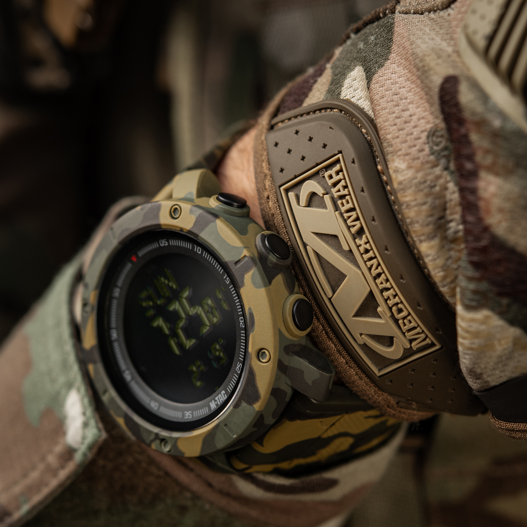 M-Tac часы тактические с компасом 2095 Camo — 10
