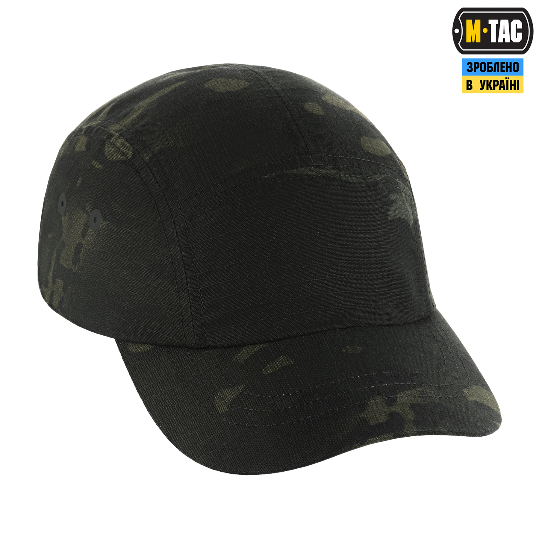 M-Tac бейсболка Five Panel NYCO Extreme Multicam Black — 7
