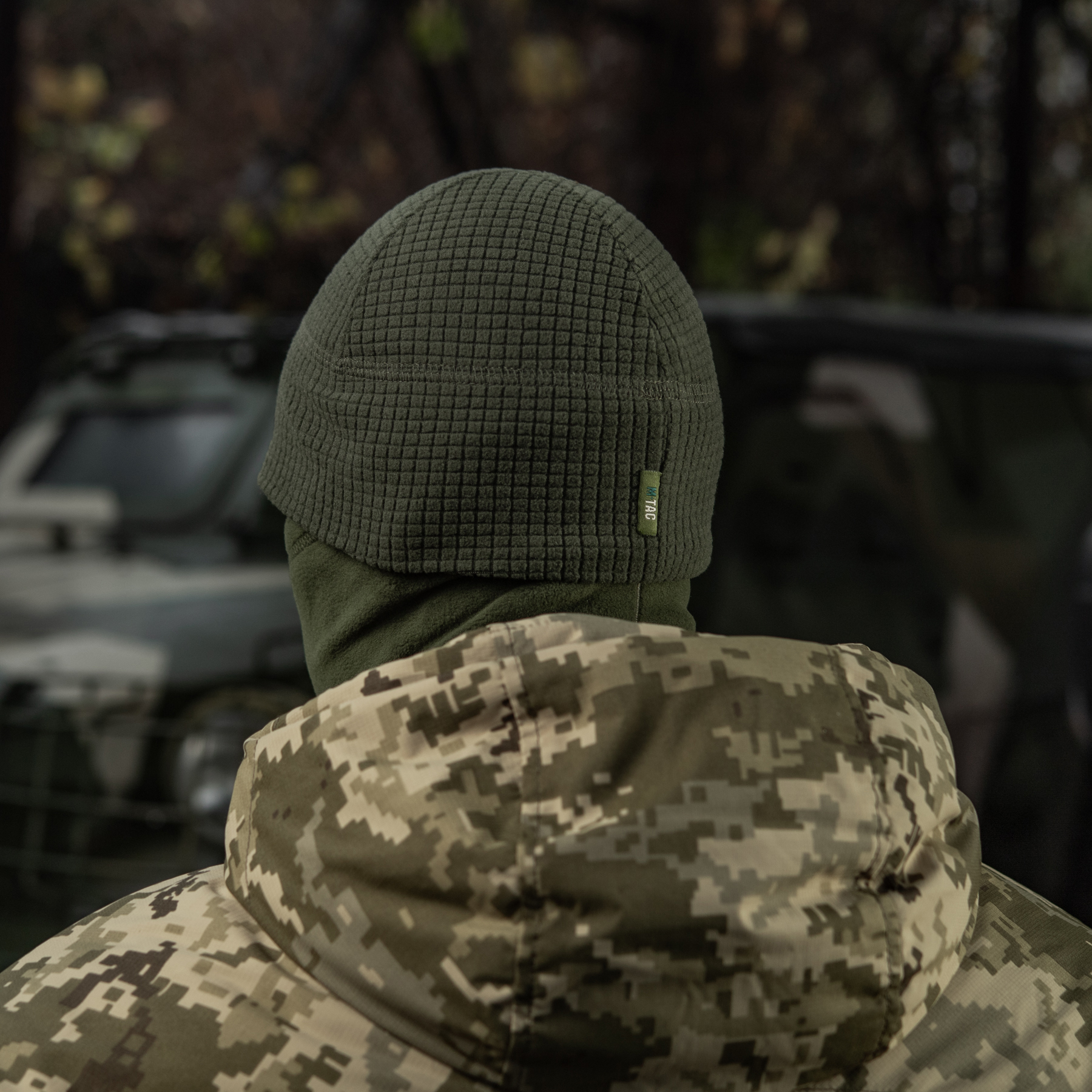 M-Tac шапка-подшлемник флис рип-стоп Army Olive — 8