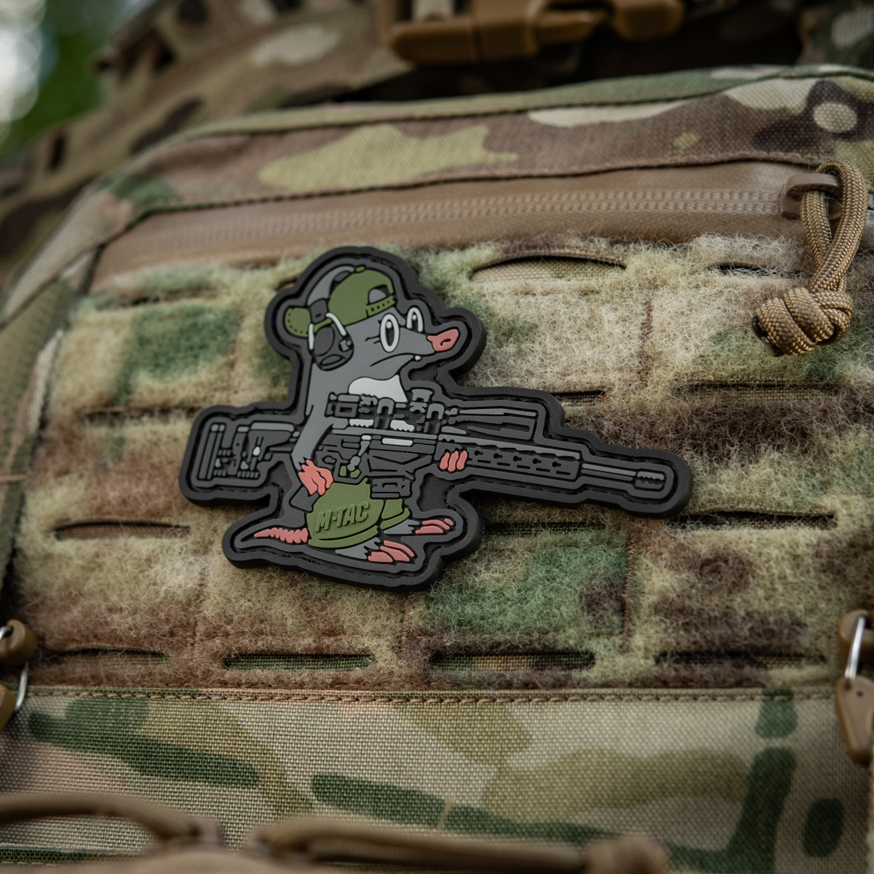M-Tac нашивка Крот (PVC) — 7
