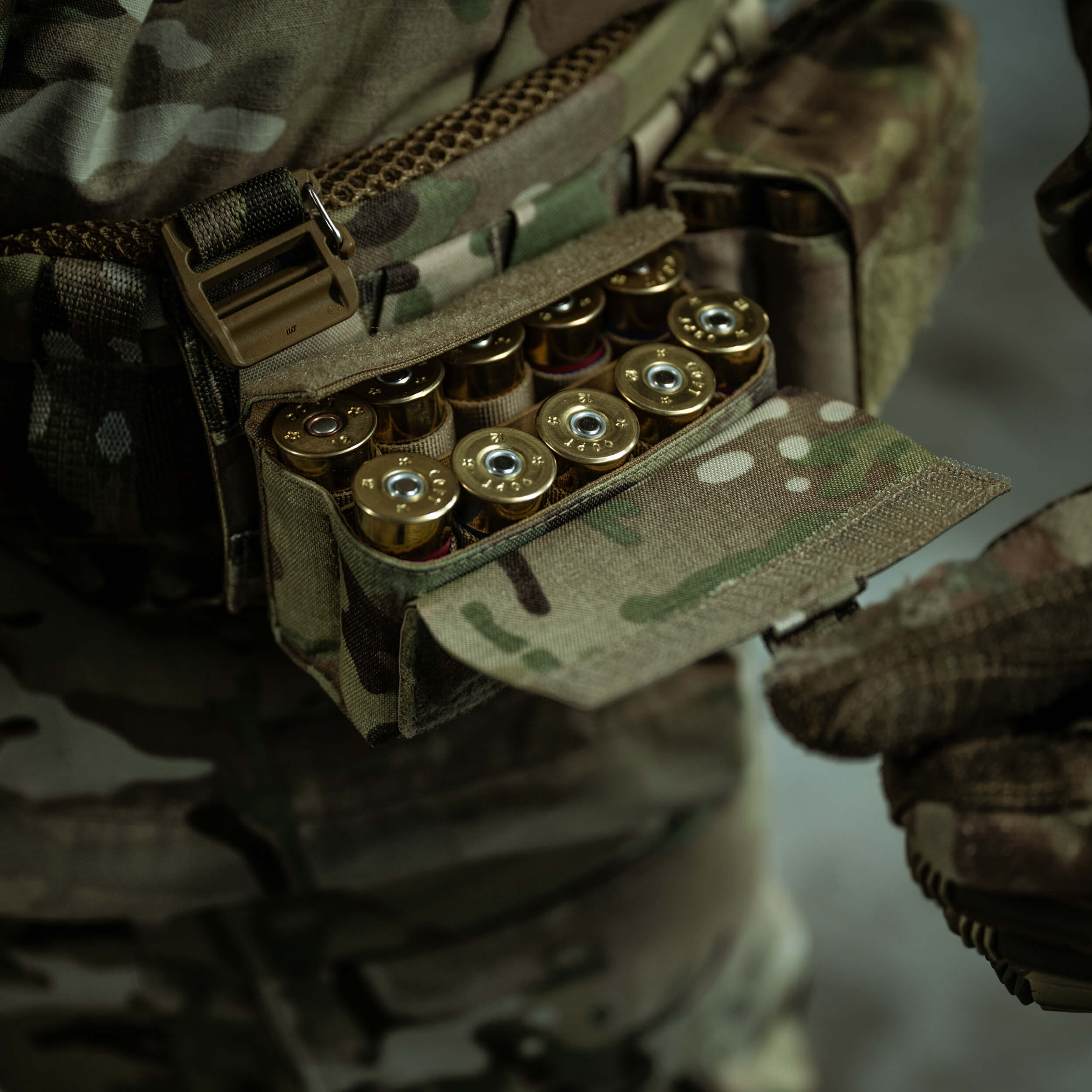 M-Tac подсумок под 12 калибр на 10 патронов Elite Multicam — 21