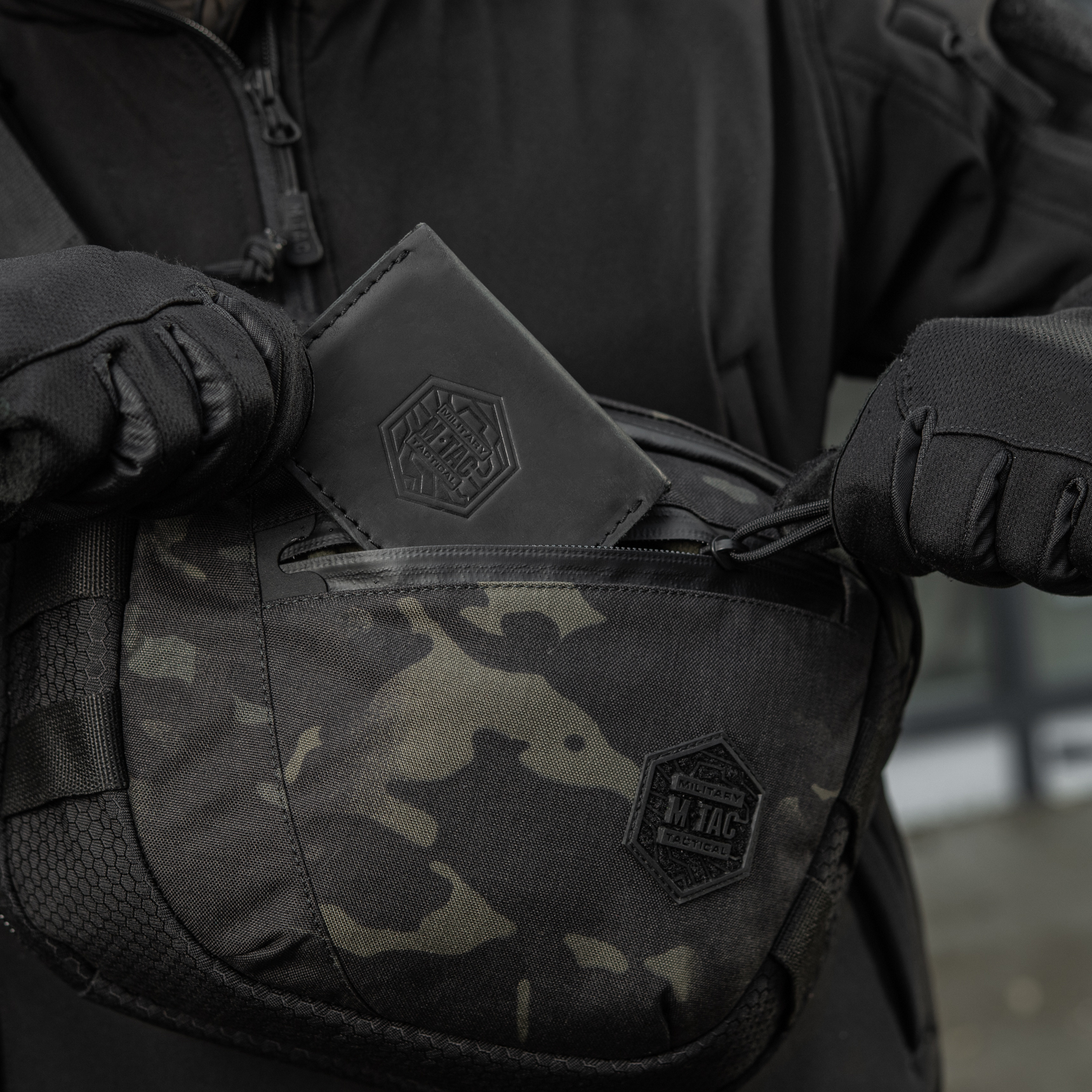 M-Tac сумка Sphaera Hex Hardsling Bag Large Elite Multicam Black/Black — 20