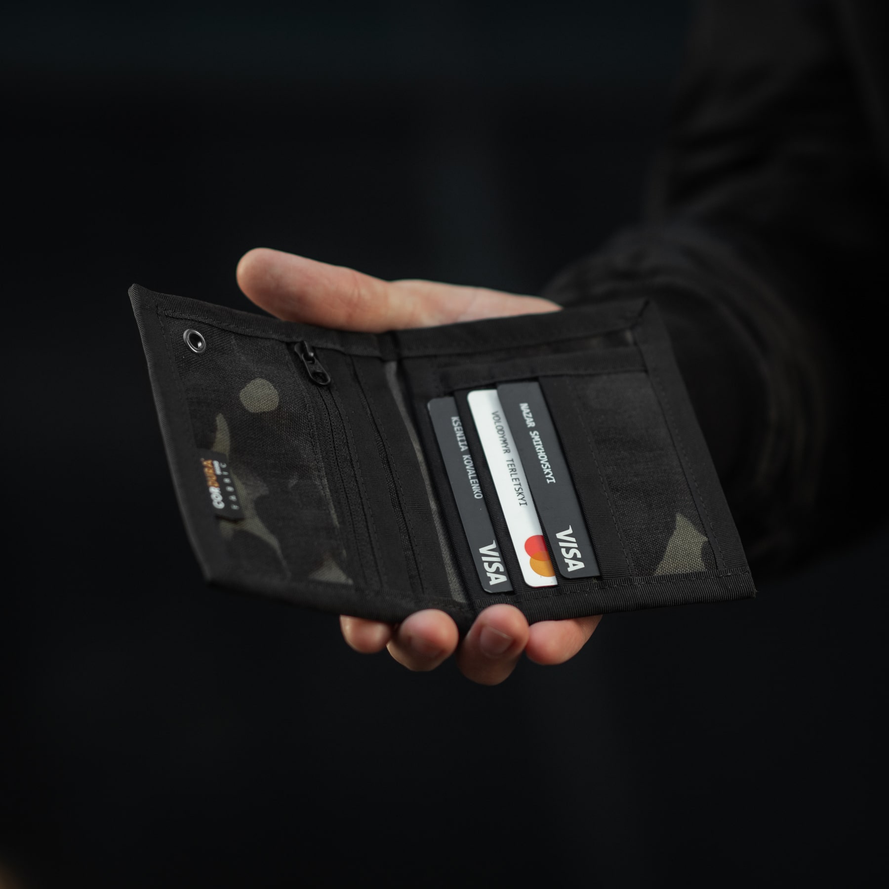 M-Tac кошелек Wallet Elite Multicam Black — 18