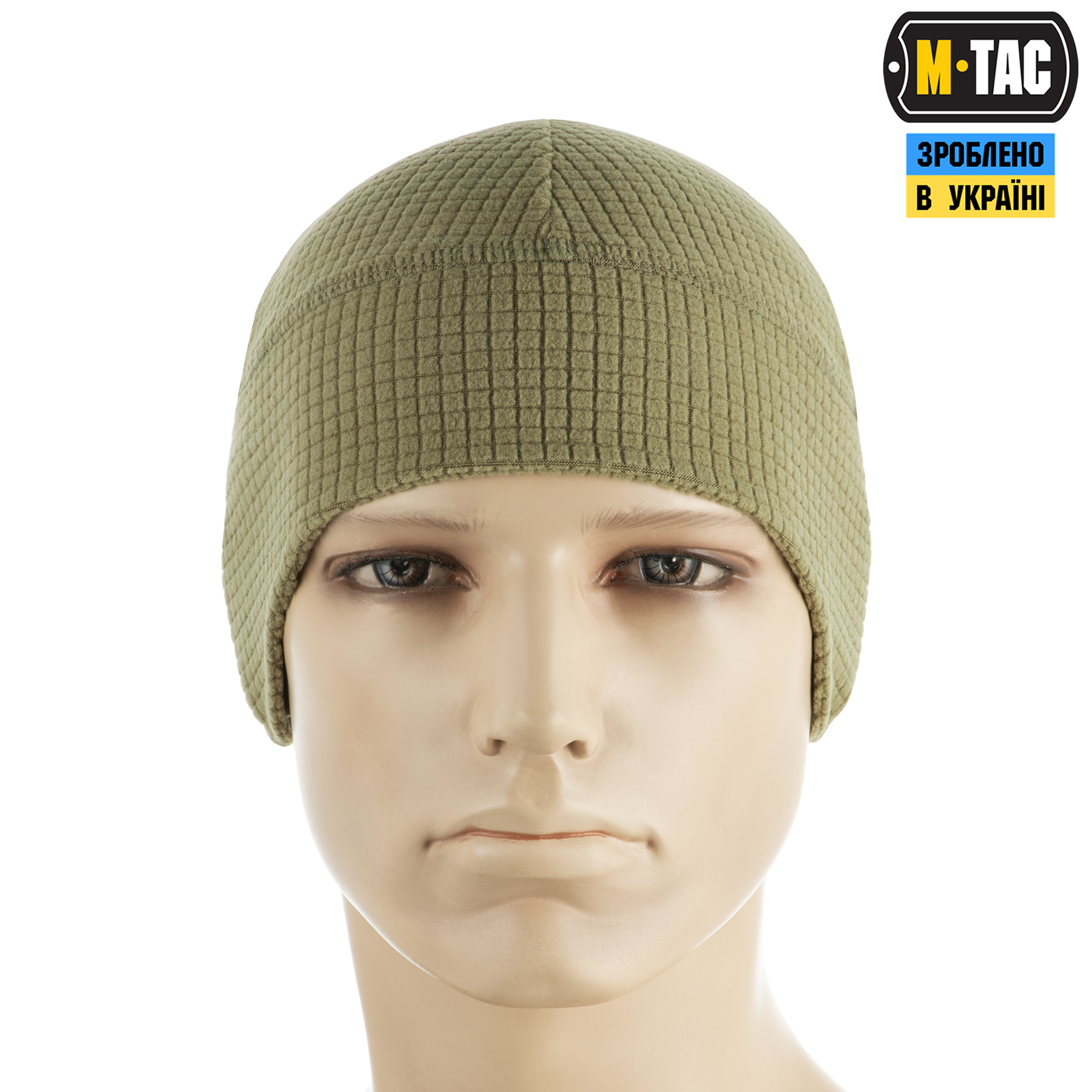 M-Tac шапка-подшлемник Gen.II флис рип-стоп Tan — 3