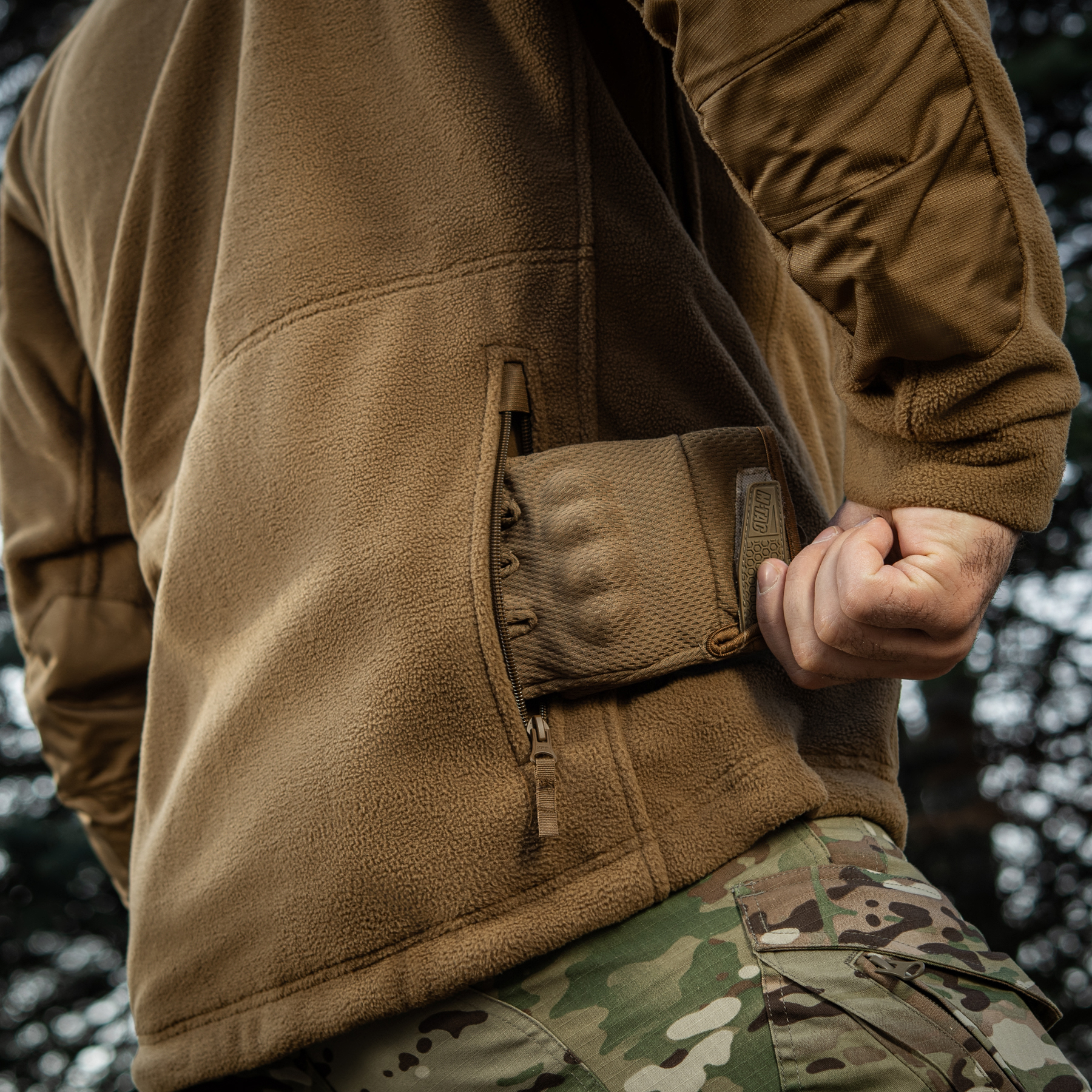 M-Tac куртка флисовая Windblock Division Gen.II Coyote Brown — 30
