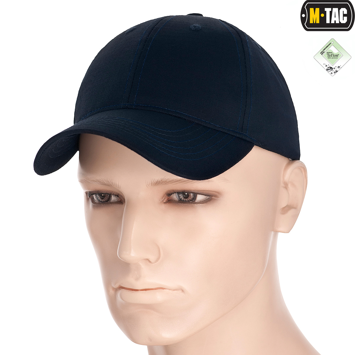 M-Tac бейсболка Flex рип-стоп Dark Navy Blue — 2