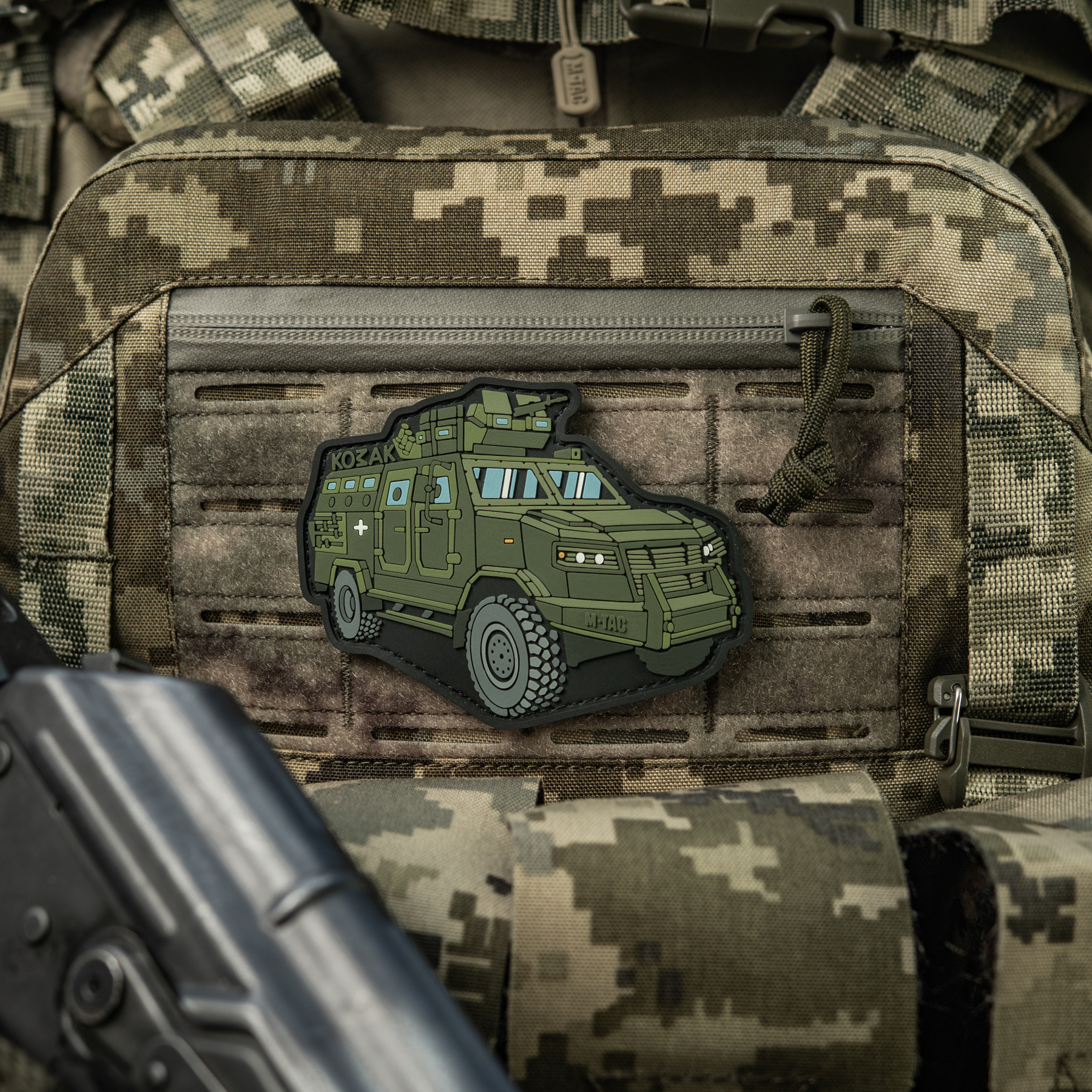 M-Tac нашивка Козак (PVC) — 5