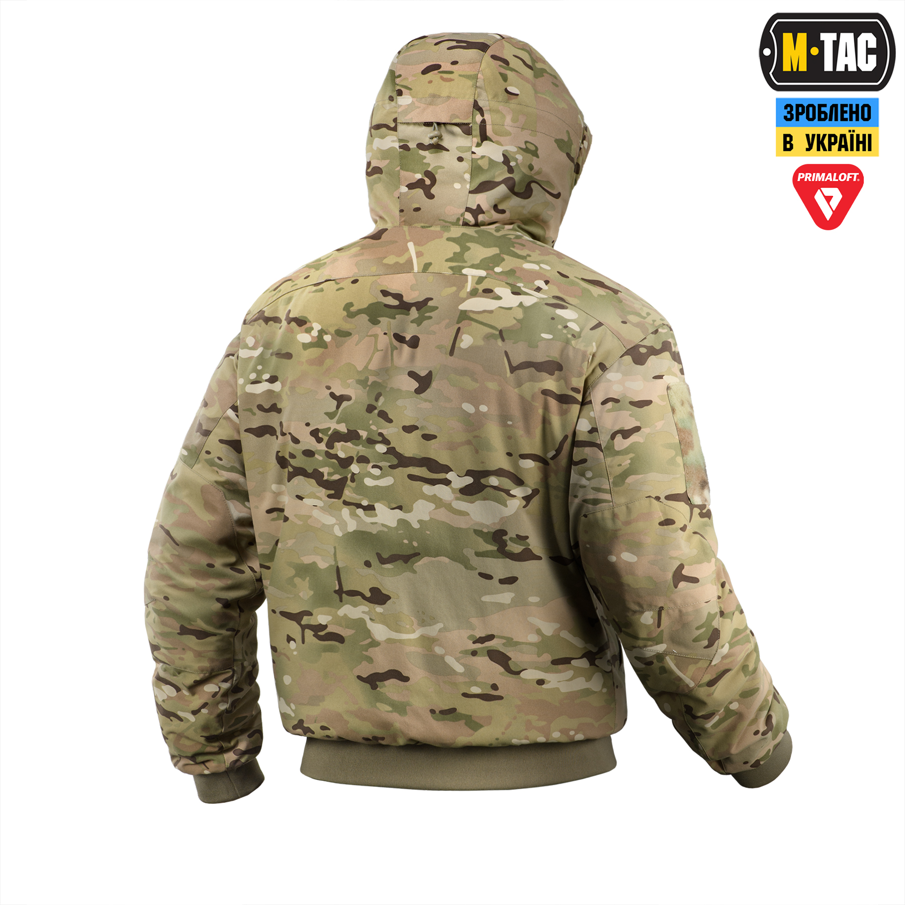 M-Tac куртка MA-1 Hooded Military Primaloft MC — 9