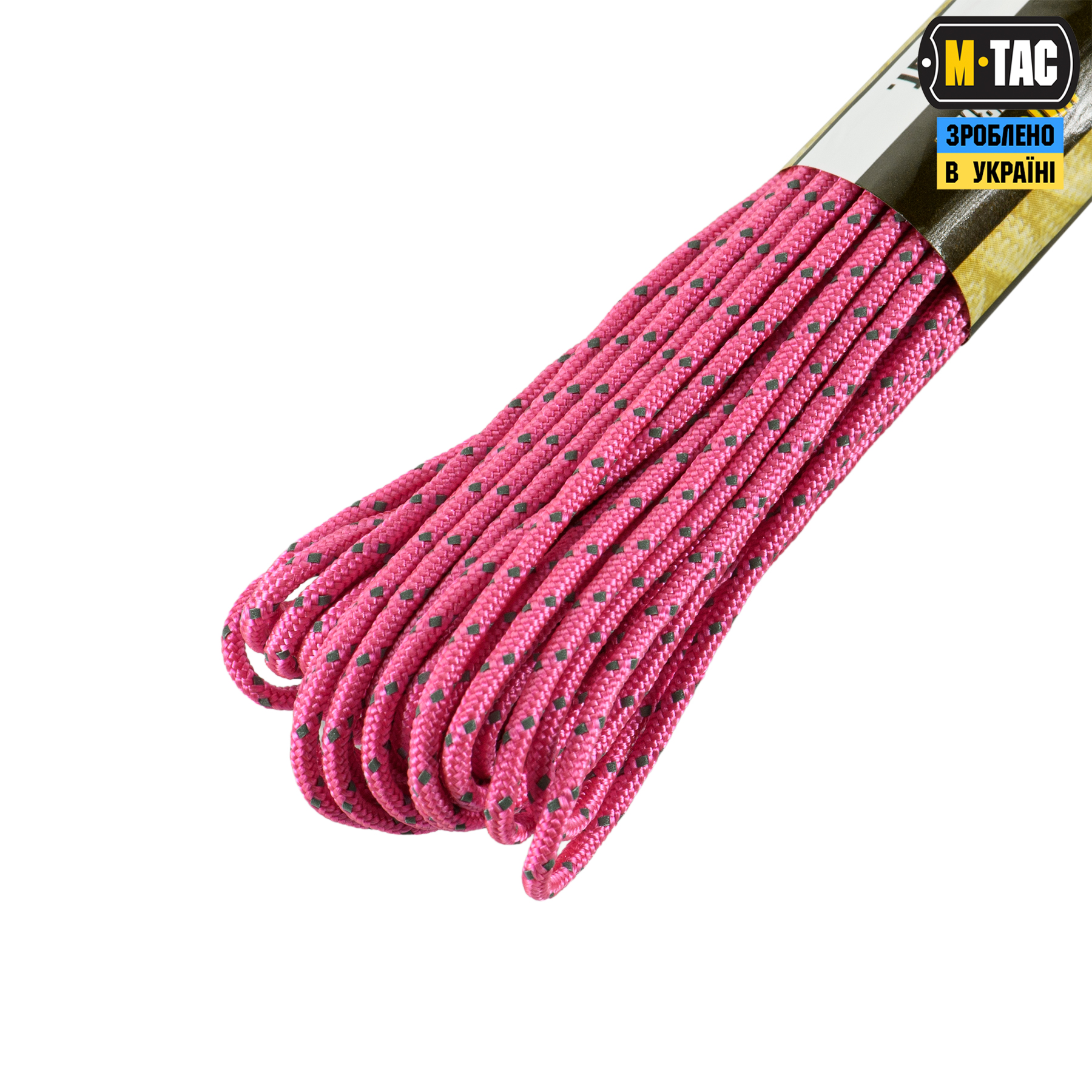 M-Tac паракорд Minicord 15m Reflective Neon Pink — 4