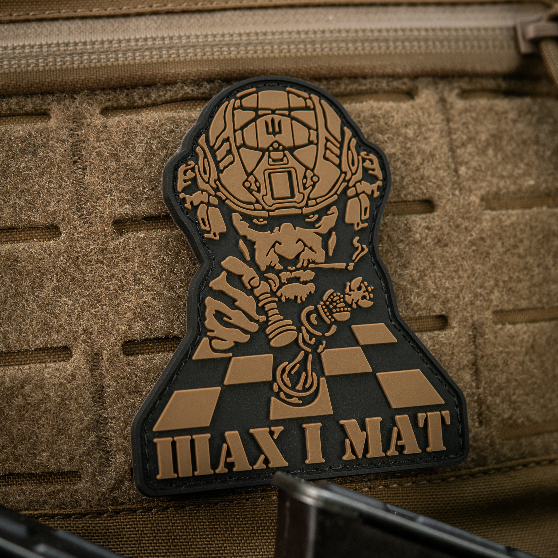 M-Tac нашивка Шах і Мат Black/Coyote — 7