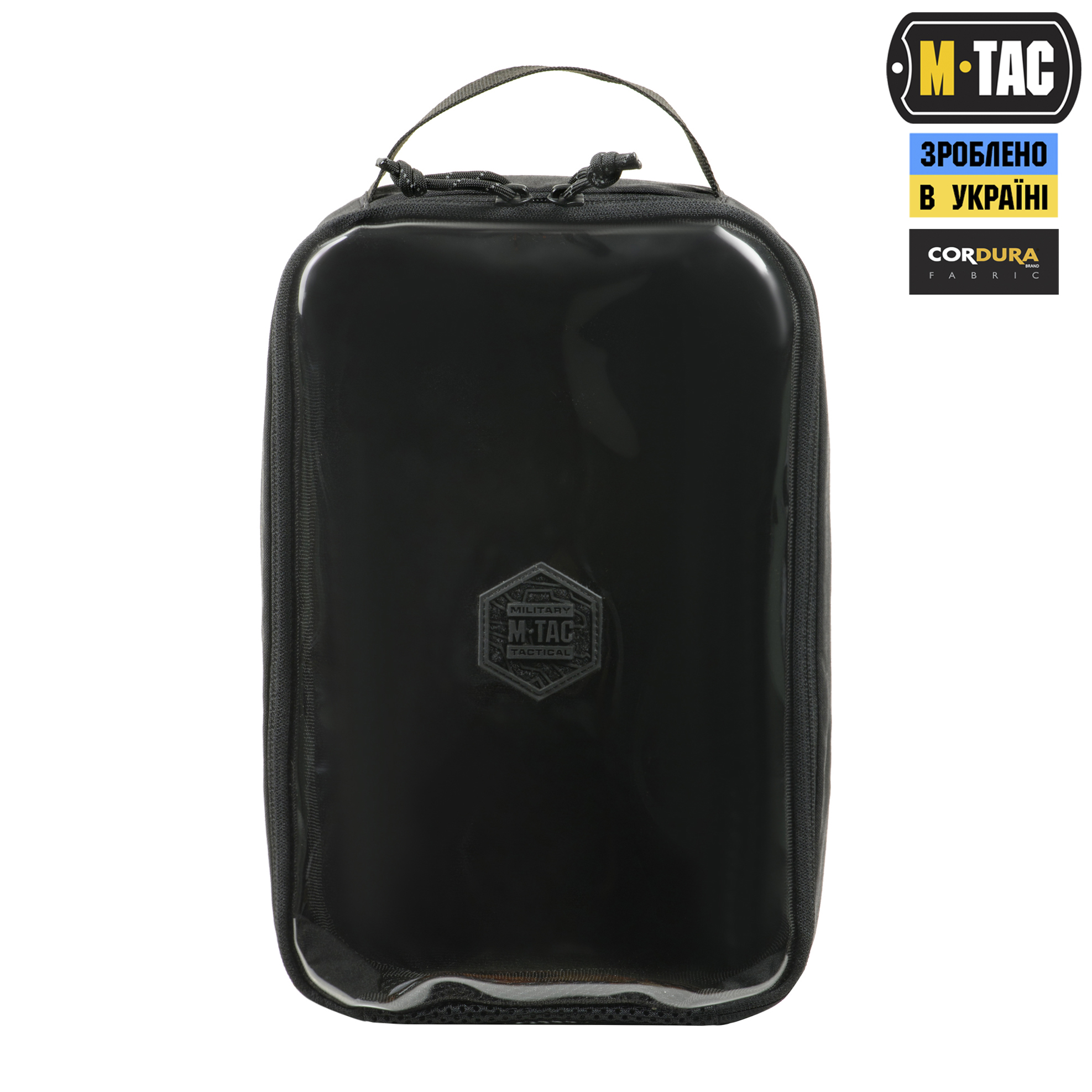 M-Tac органайзер утилитарный прозрачный Elite Large Gen.II Black — 3