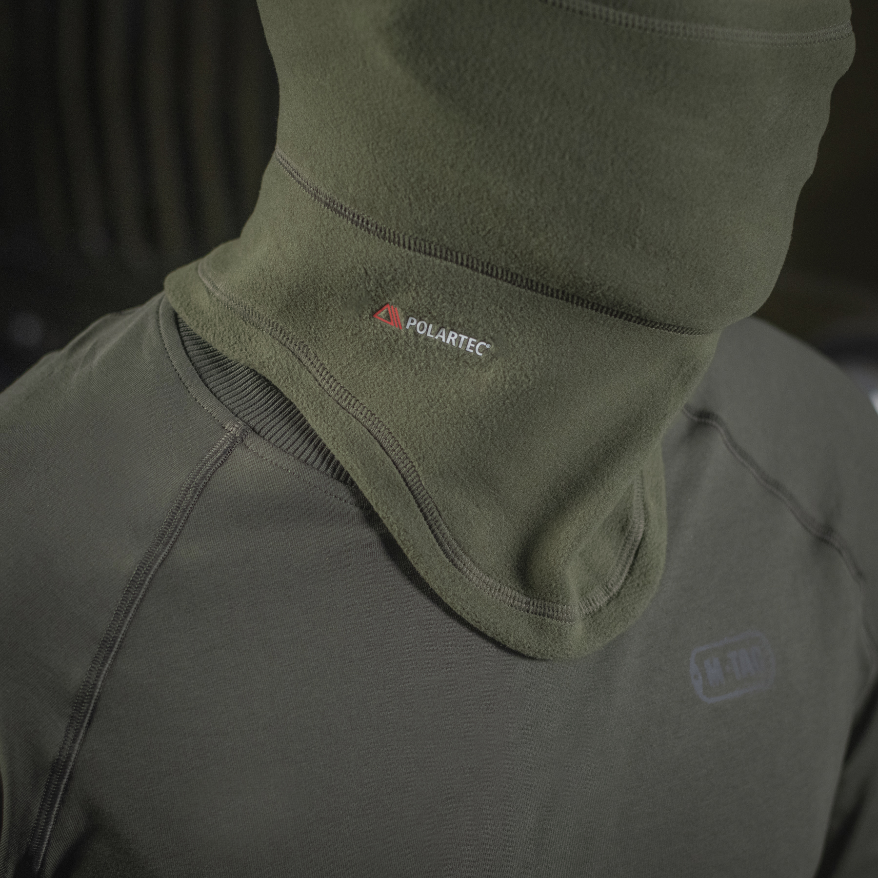 M-Tac шарф-труба анатомический Polartec Army Olive — 16