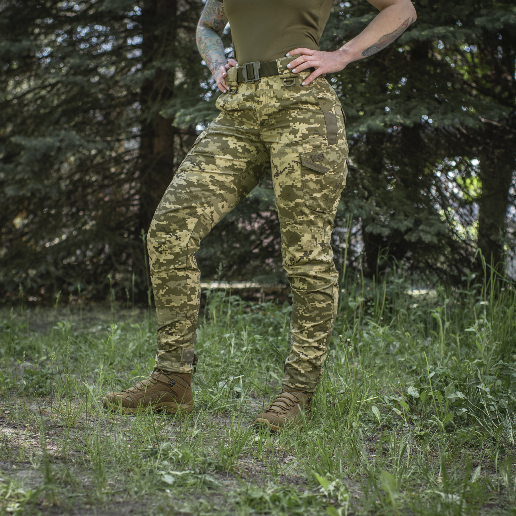 M-Tac брюки Aggressor Lady рип-стоп MM14 — 7