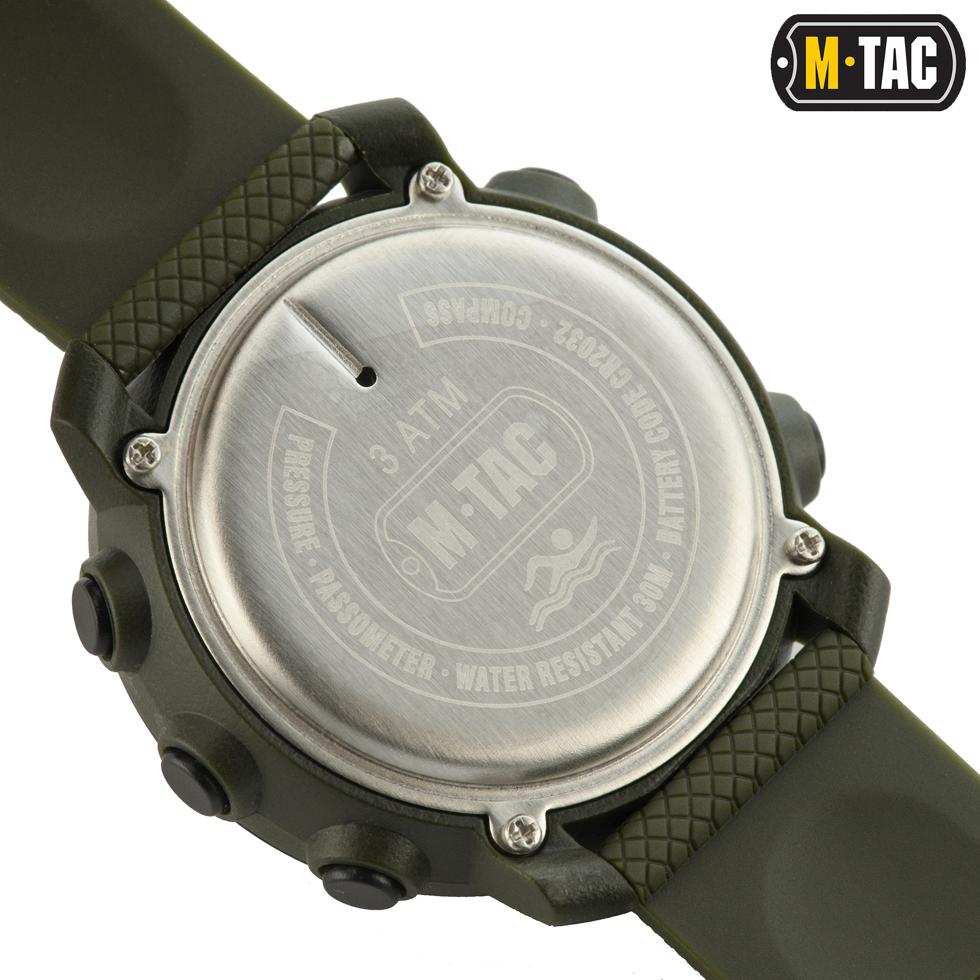 M-Tac часы тактические мультифункциональные Olive — 5