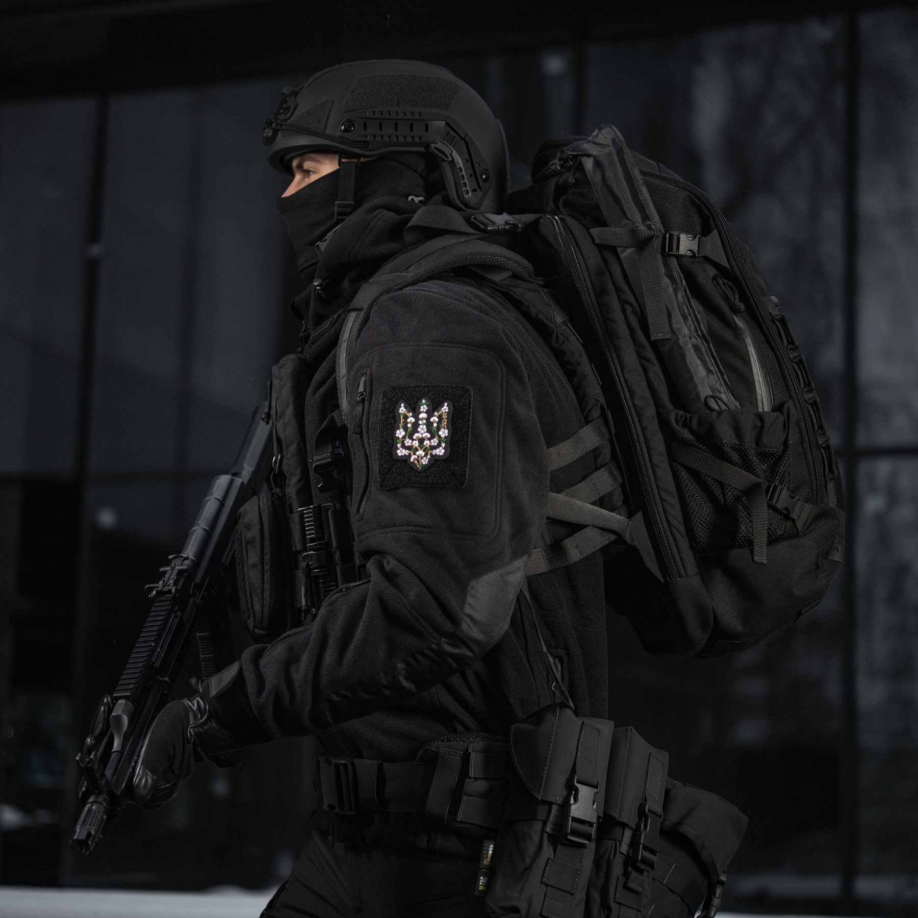 M-Tac нашивка Бавовна (вишивка) Black — 13