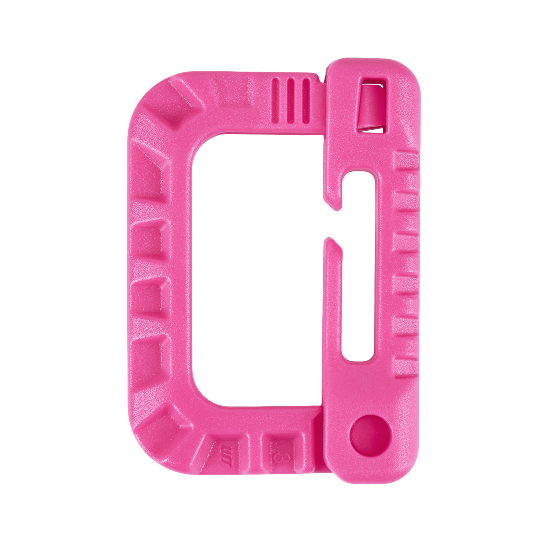 Карабин пластиковый Grimloc Pink — 3