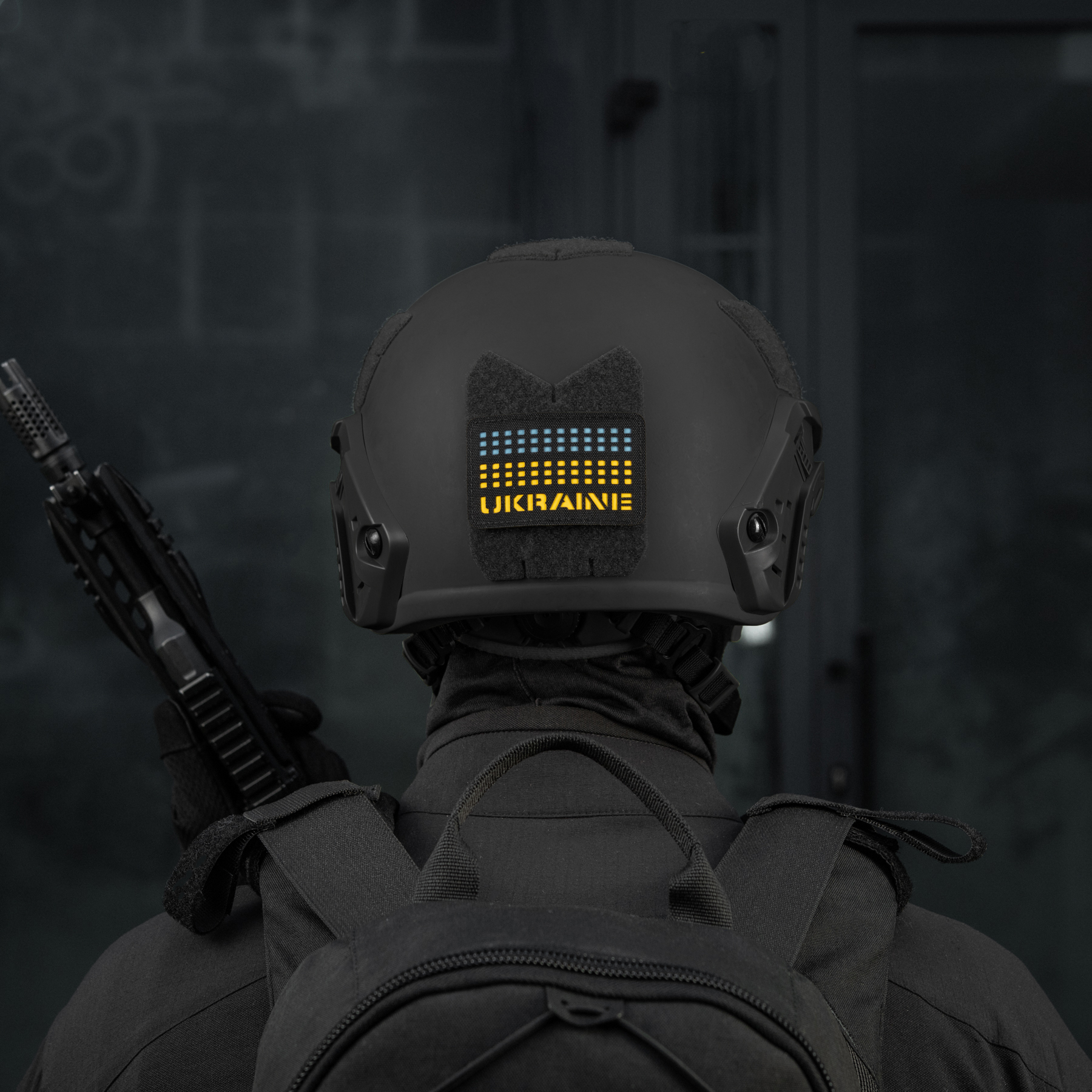 M-Tac нашивка Ukraine Laser Cut Black/Yellow/Blue/GID — 15