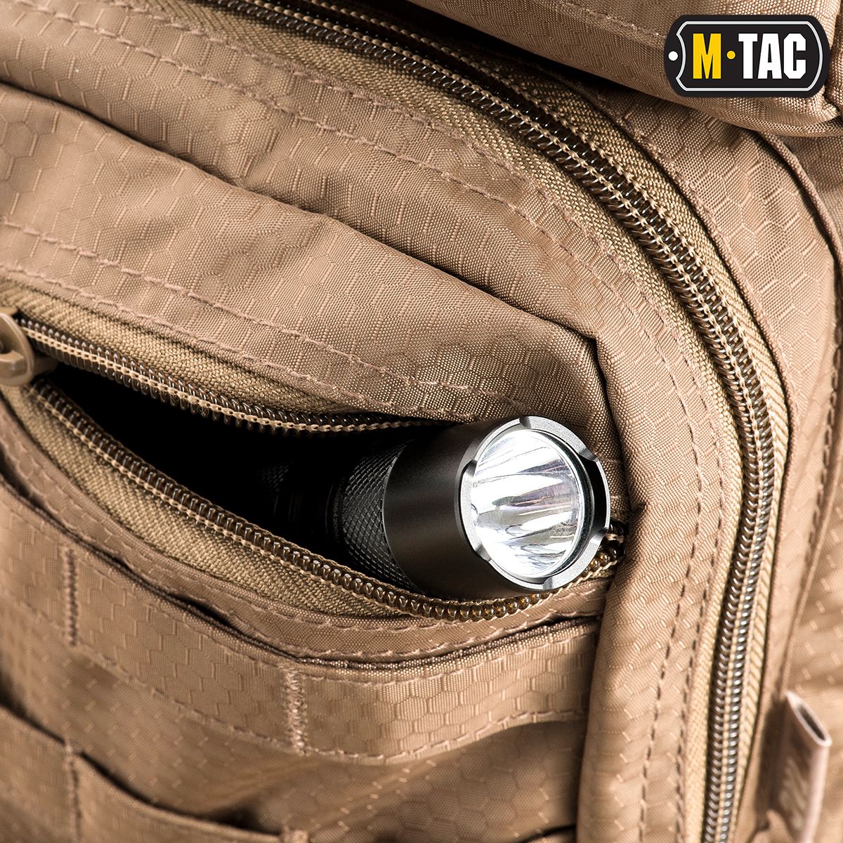 M-Tac сумка Urban Line City Hunter Hexagon Bag Coyote — 17