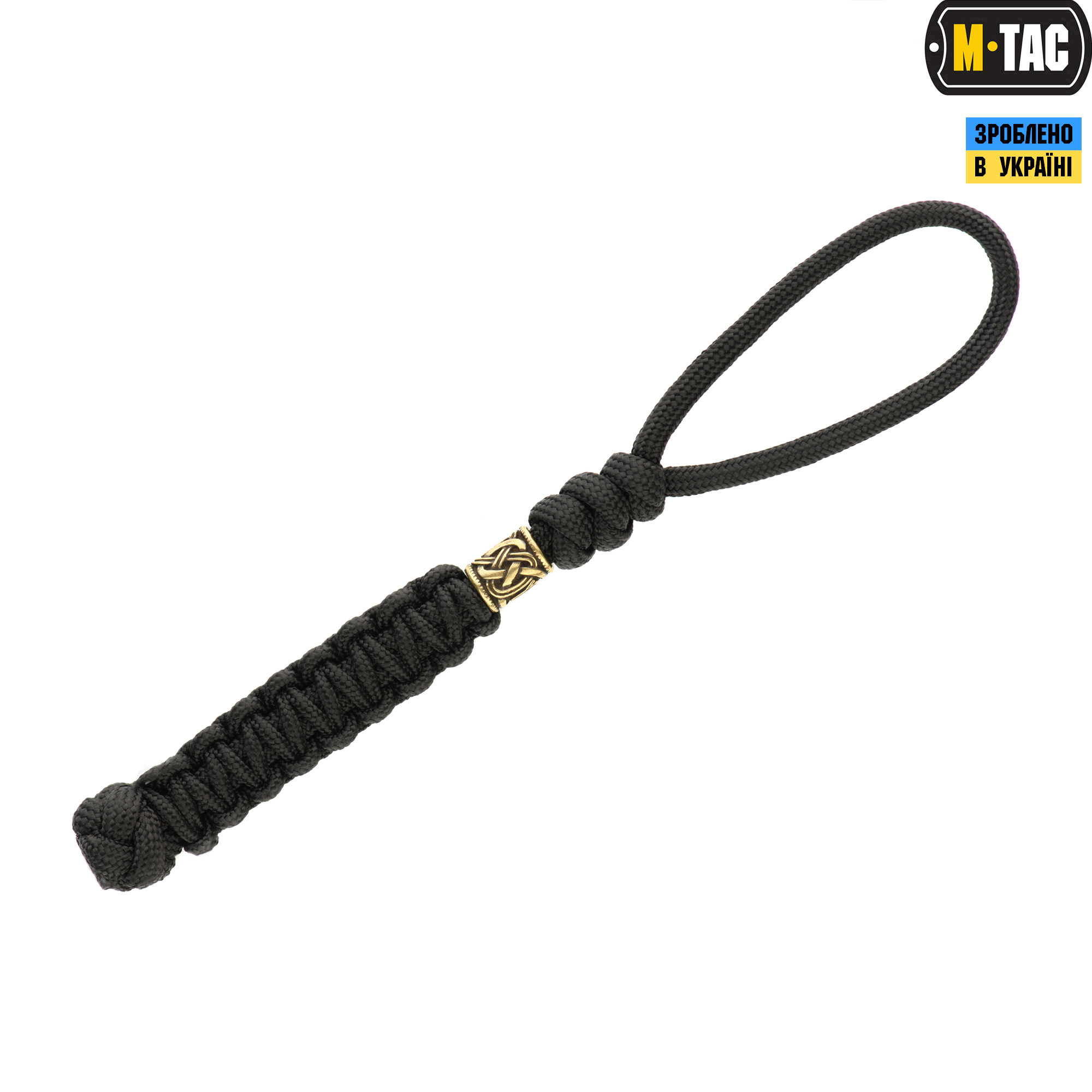 M-Tac темляк Loopy Snake Scandinavian Black — 2