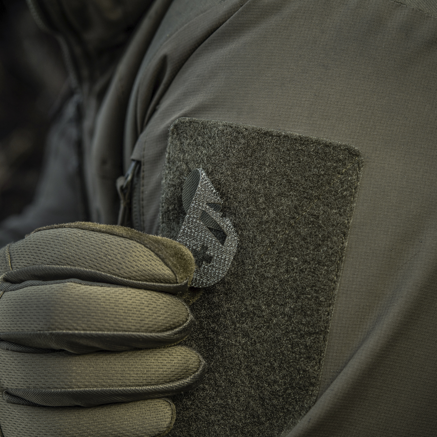 M-Tac нашивка группа крови +A+ сквозная Laser Cut Ranger Green — 3