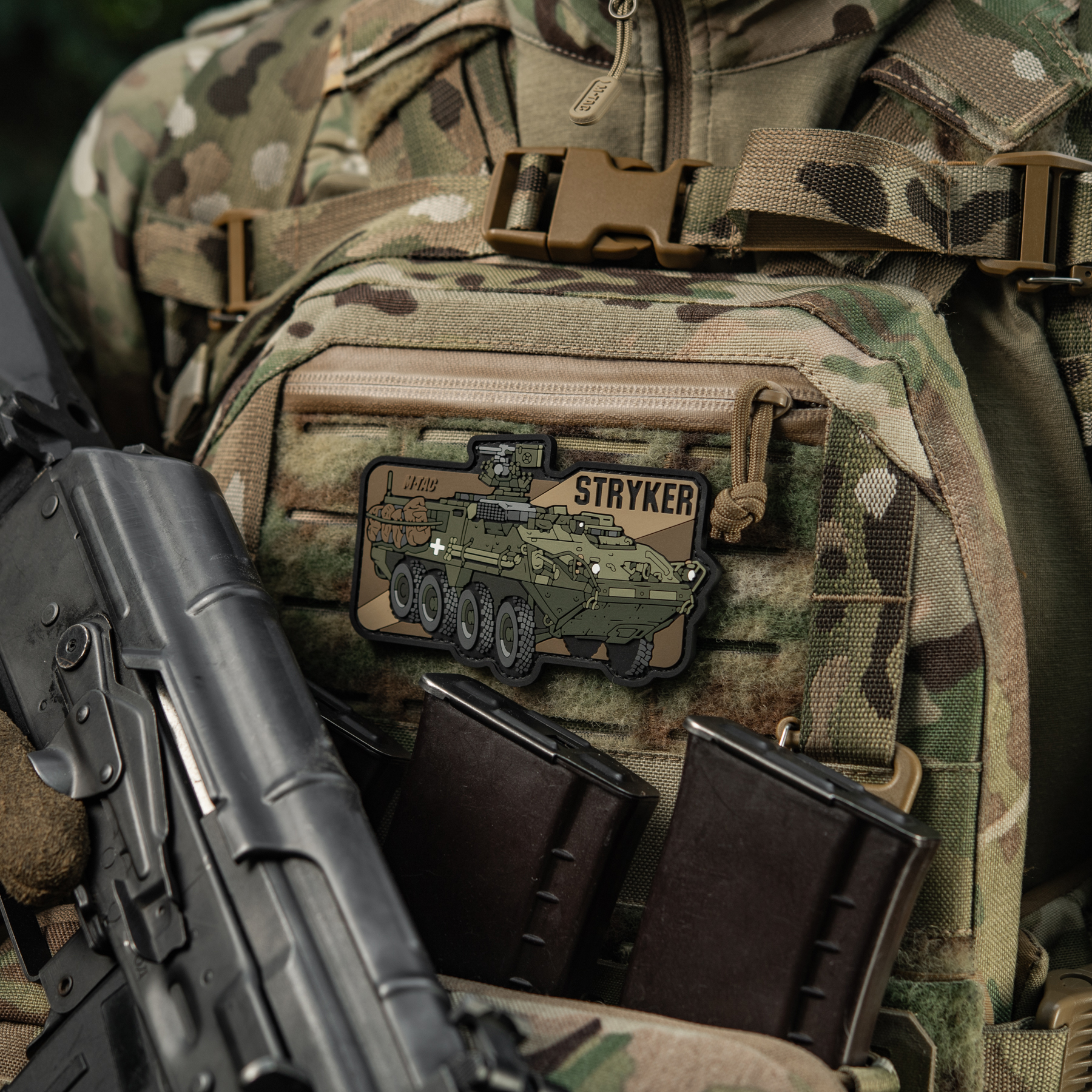 M-Tac нашивка Stryker (PVC) — 3