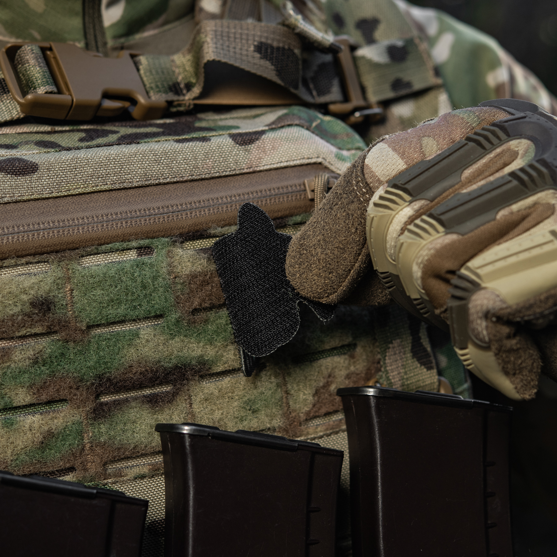 M-Tac нашивка Cat Predator Black/GID — 5