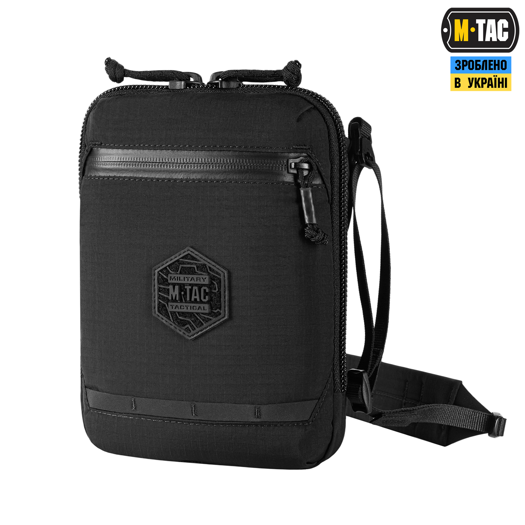 Сумка M-Tac Pocket Bag Hardsling Lite-NR Black (10401002) Чорний