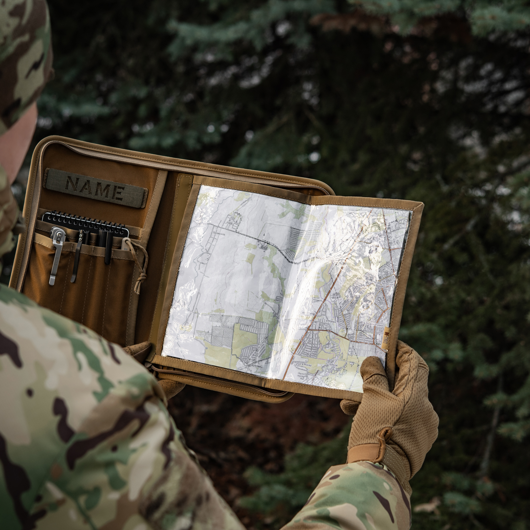 M-Tac планшет-органайзер А5 Elite Coyote — 47