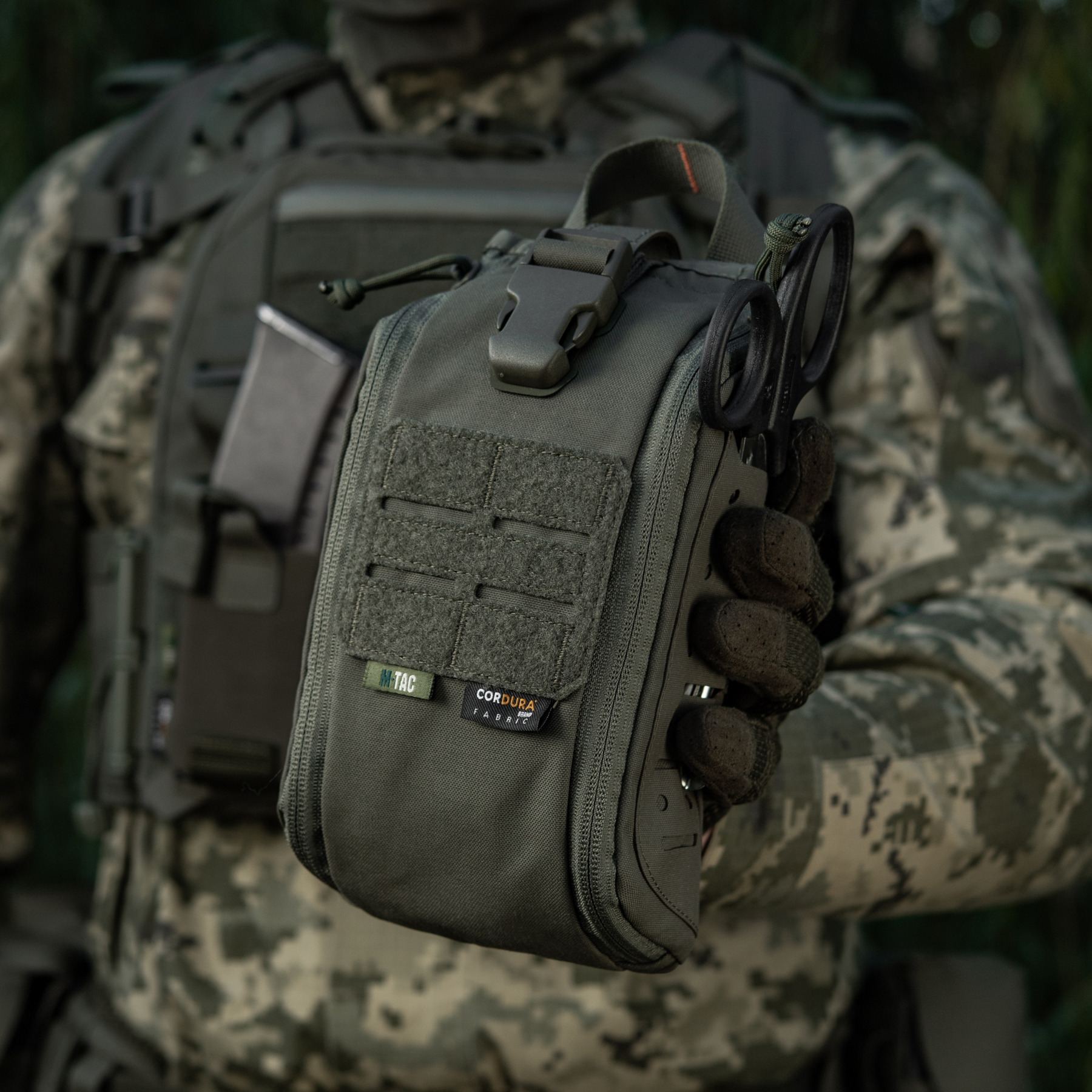 M-Tac подсумок медицинский Elite Rip Off Gen.II Ranger Green — 31