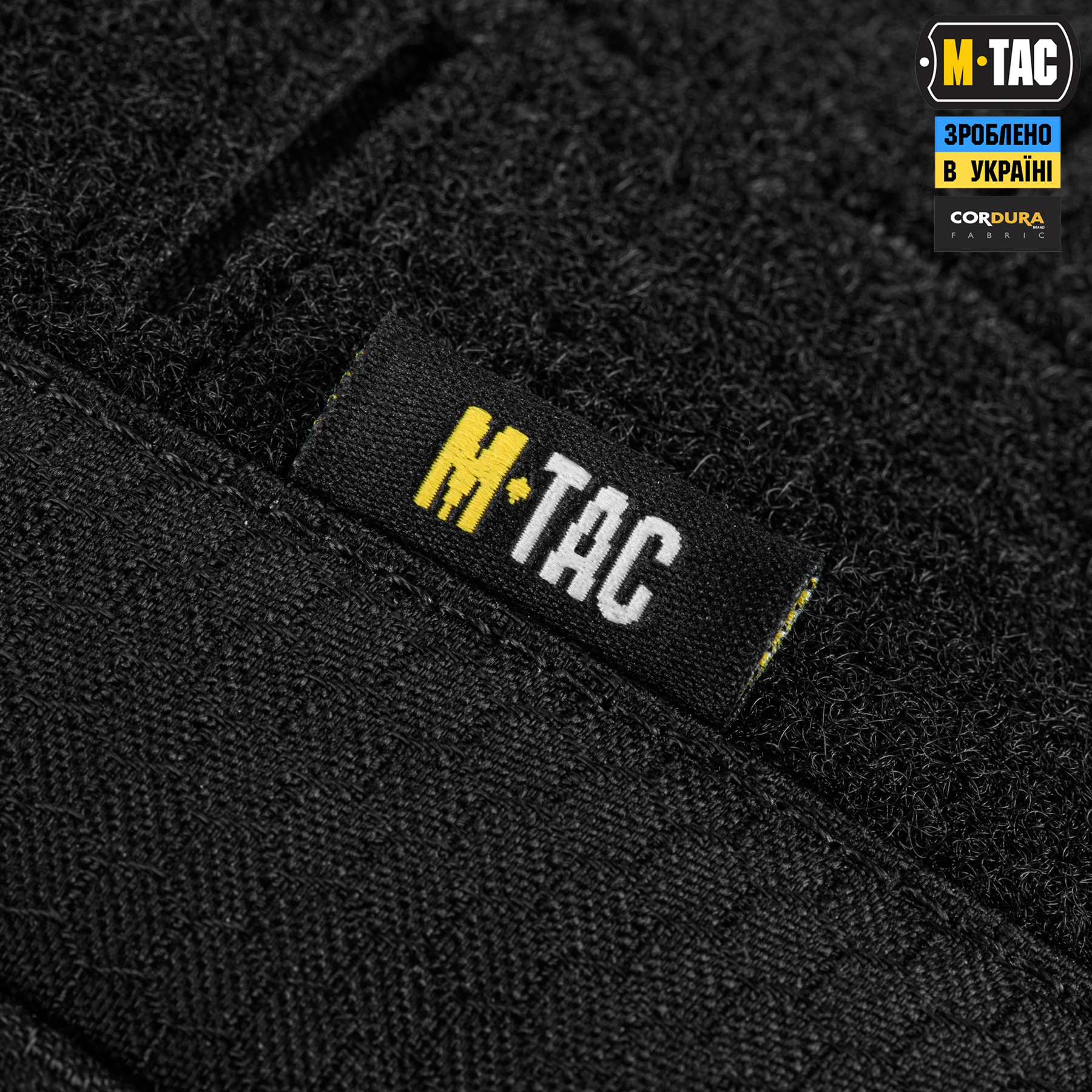 M-Tac сумка Admin Bag Large Elite с липучкой Hex Black — 12