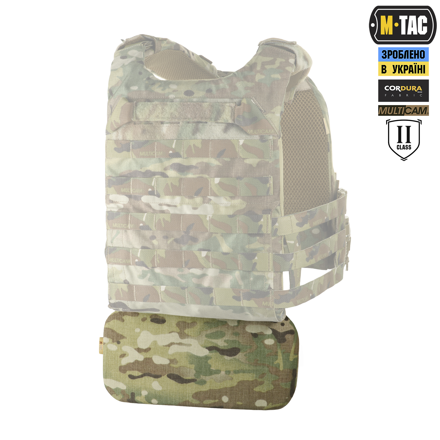 M-Tac защита поясницы с баллистическим пакетом 2 класс (FMS) Multicam — 5