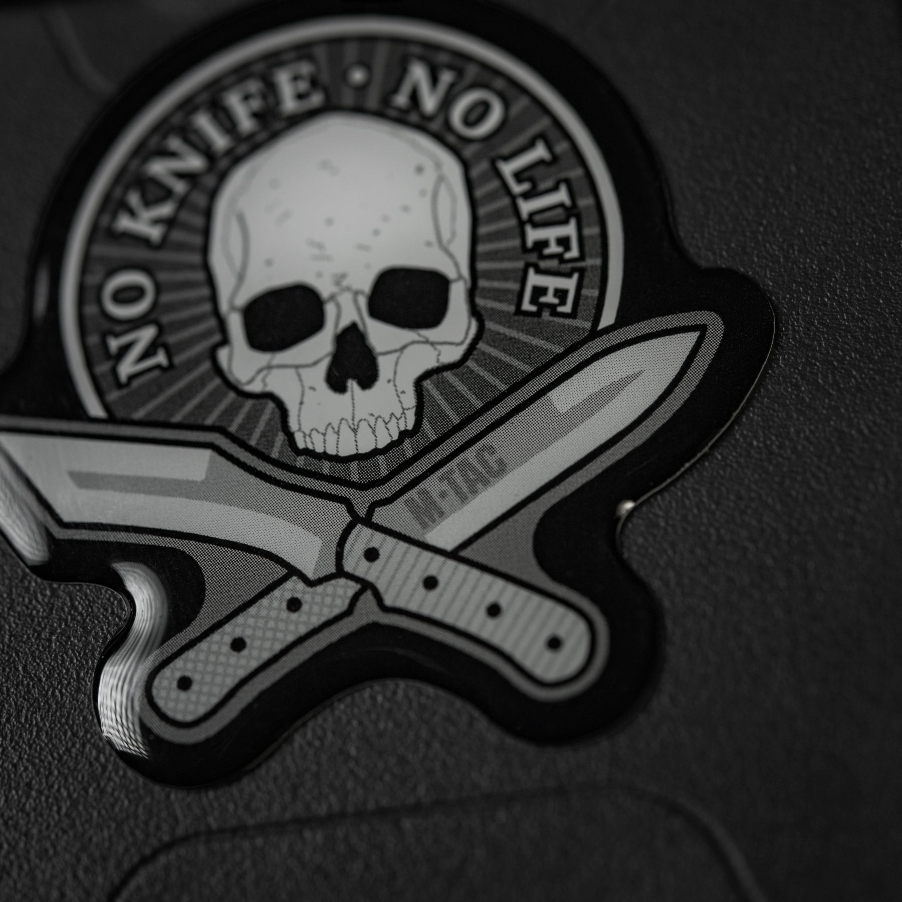 M-Tac наклейка обємна No Knife - No Life — 8