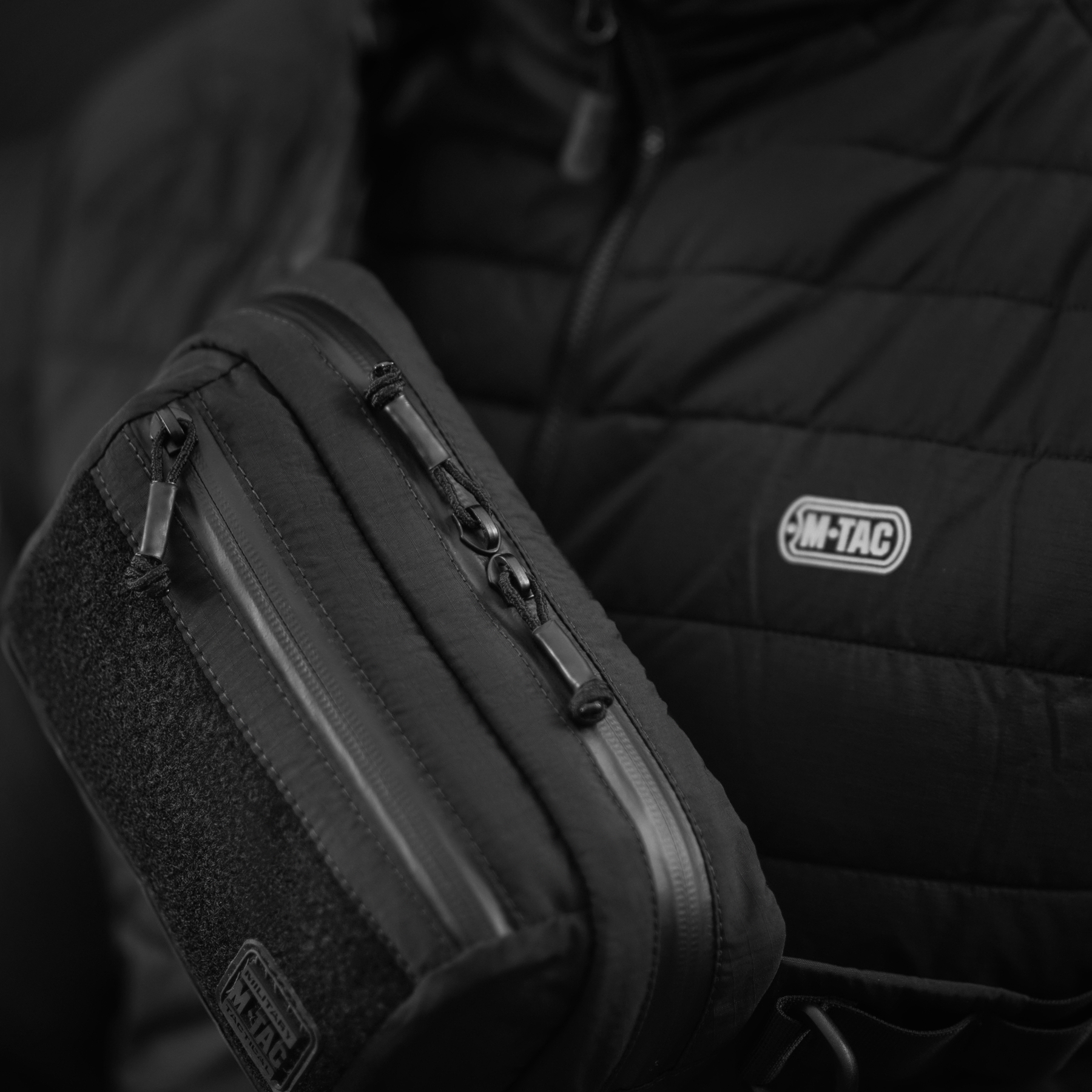 M-Tac сумка City Waist Bag с липучкой Lite-NR Elite Black — 15