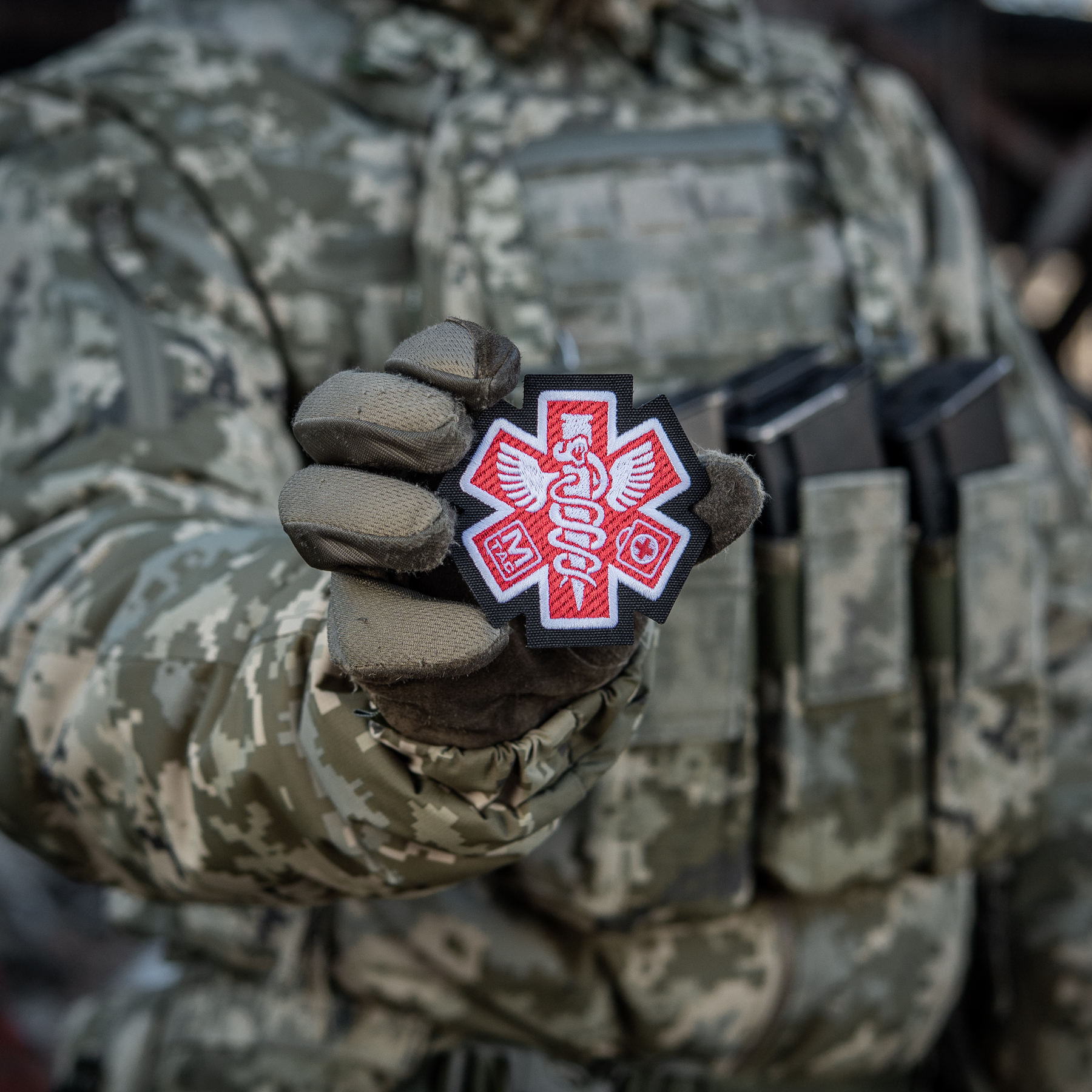 M-Tac нашивка Paramedic (вышивка) Black — 10