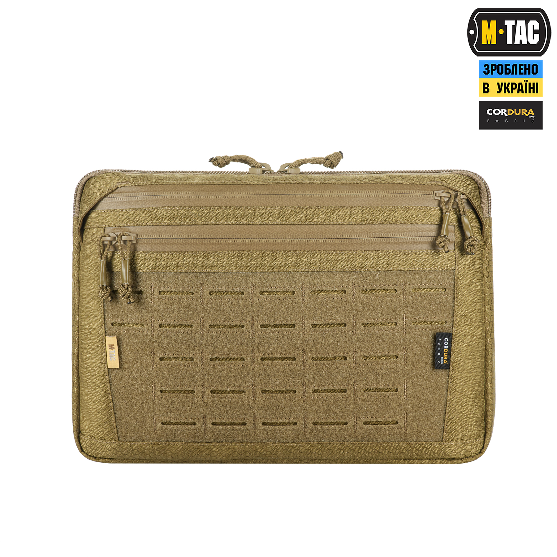 M-Tac сумка Admin Bag Large Elite с липучкой Hex Coyote — 3