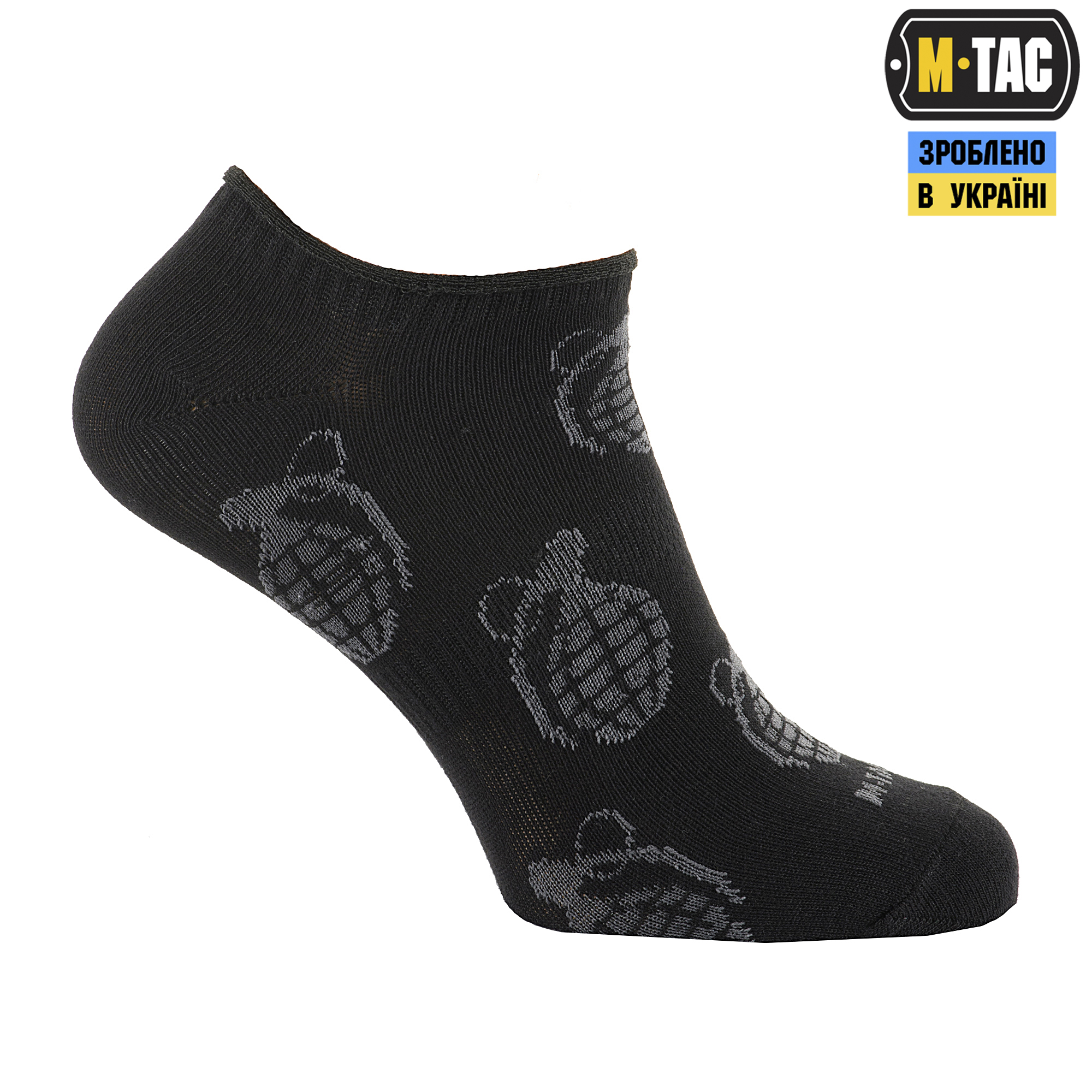 M-Tac носки летние легкие Grenades Black — 5