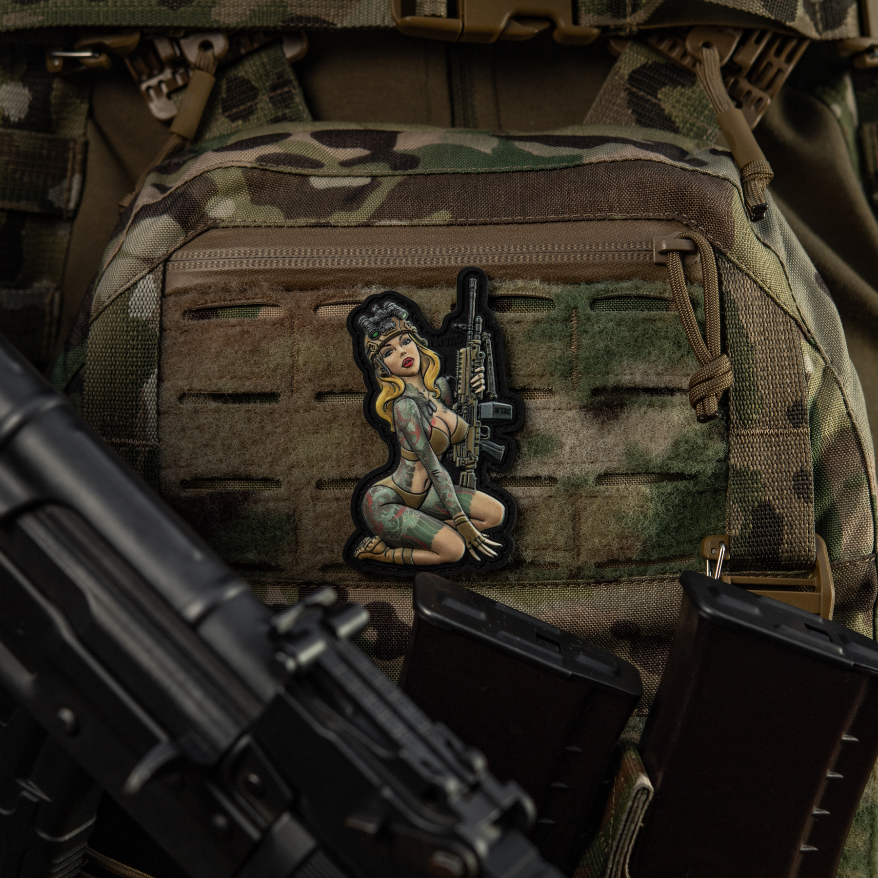 M-Tac нашивка girl №5 PVC Якудза — 4