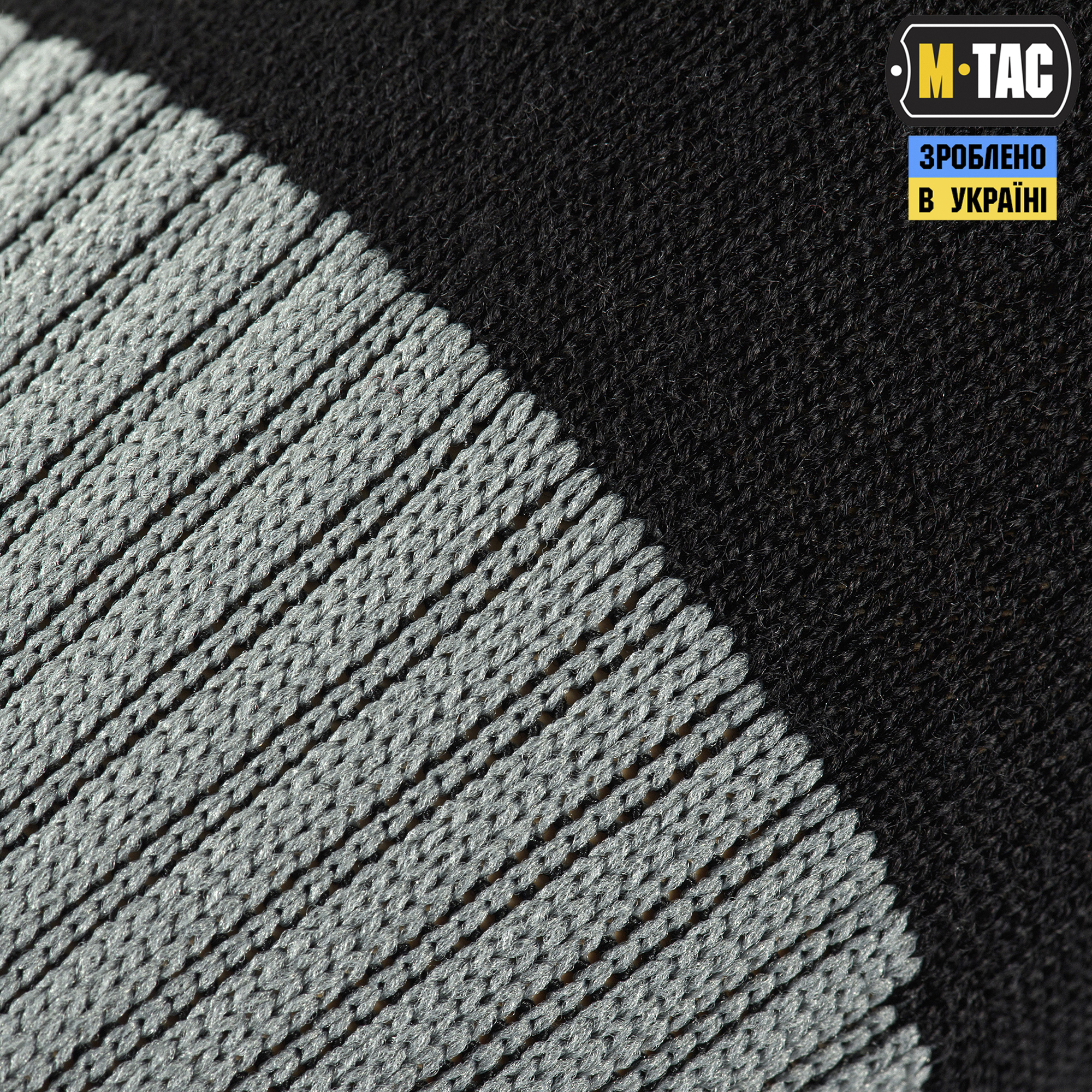 M-Tac шкарпетки зимові Ranger Wool Black/Grey — 7