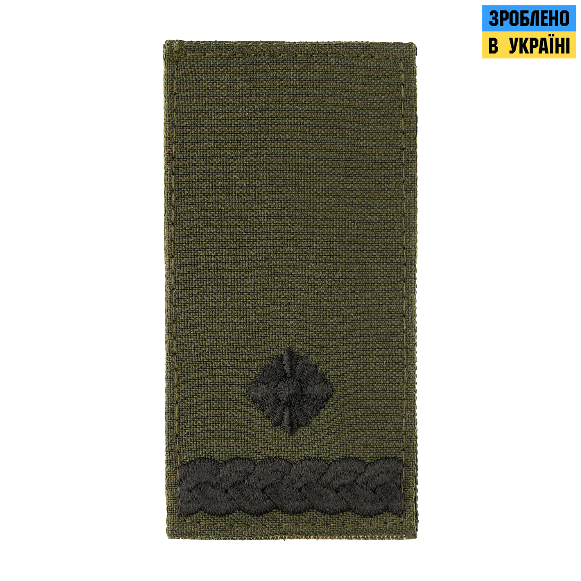 M-Tac погон МО Майор на липучке олива — 2