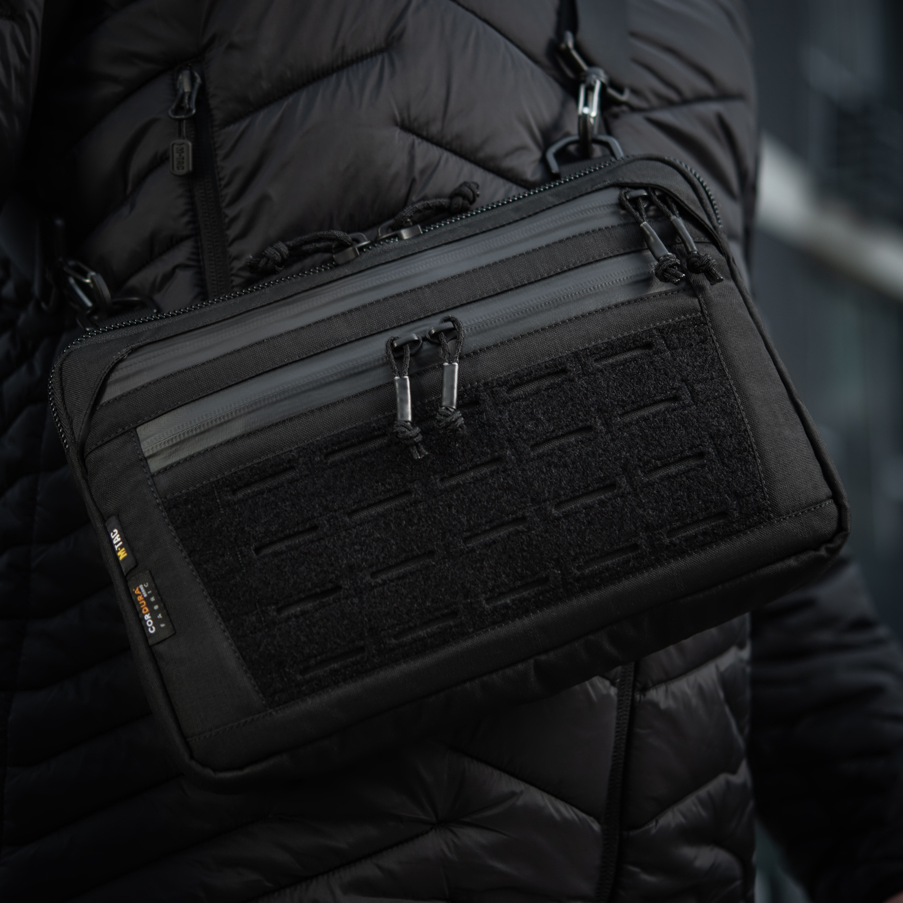 M-Tac сумка Admin Bag Medium Elite с липучкой Black — 15