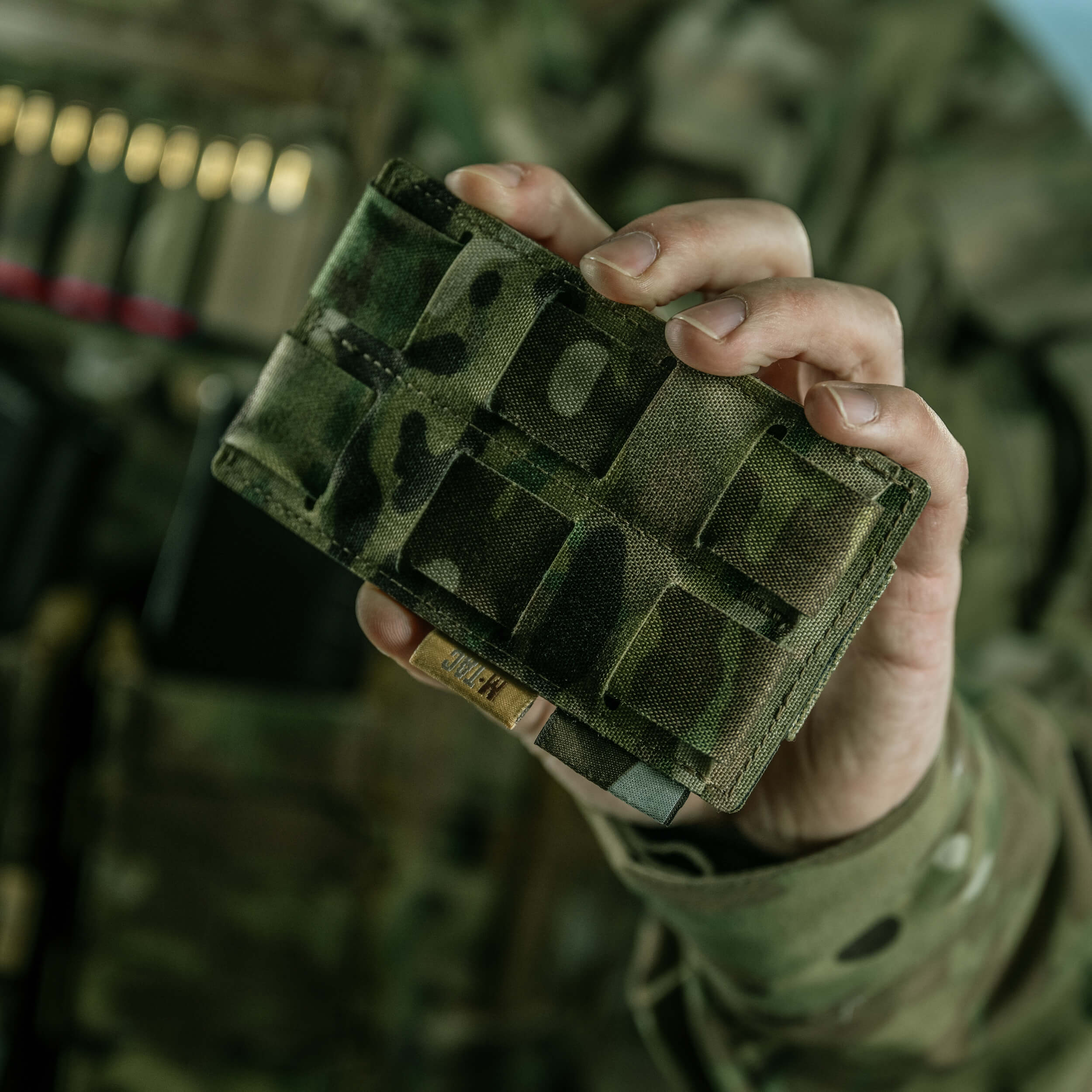 M-Tac подсумок для патронов 12 калибра Laser Cut Multicam — 27