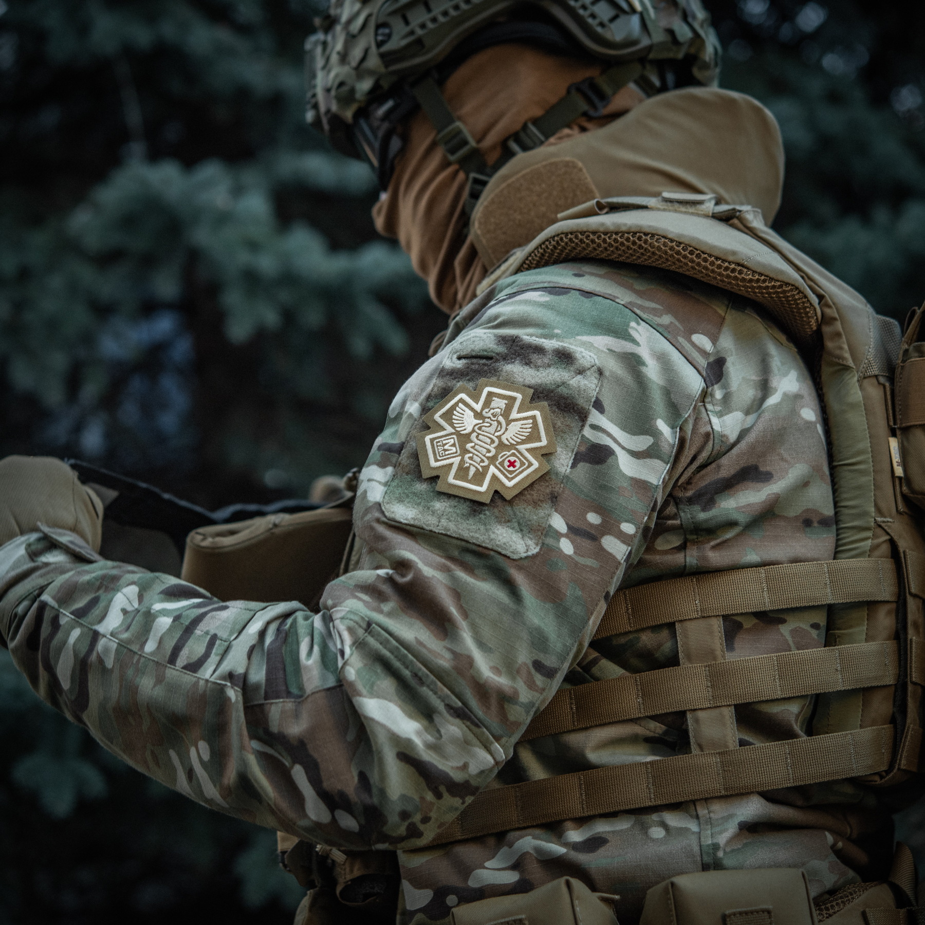 M-Tac нашивка Paramedic (вышивка) Coyote — 7