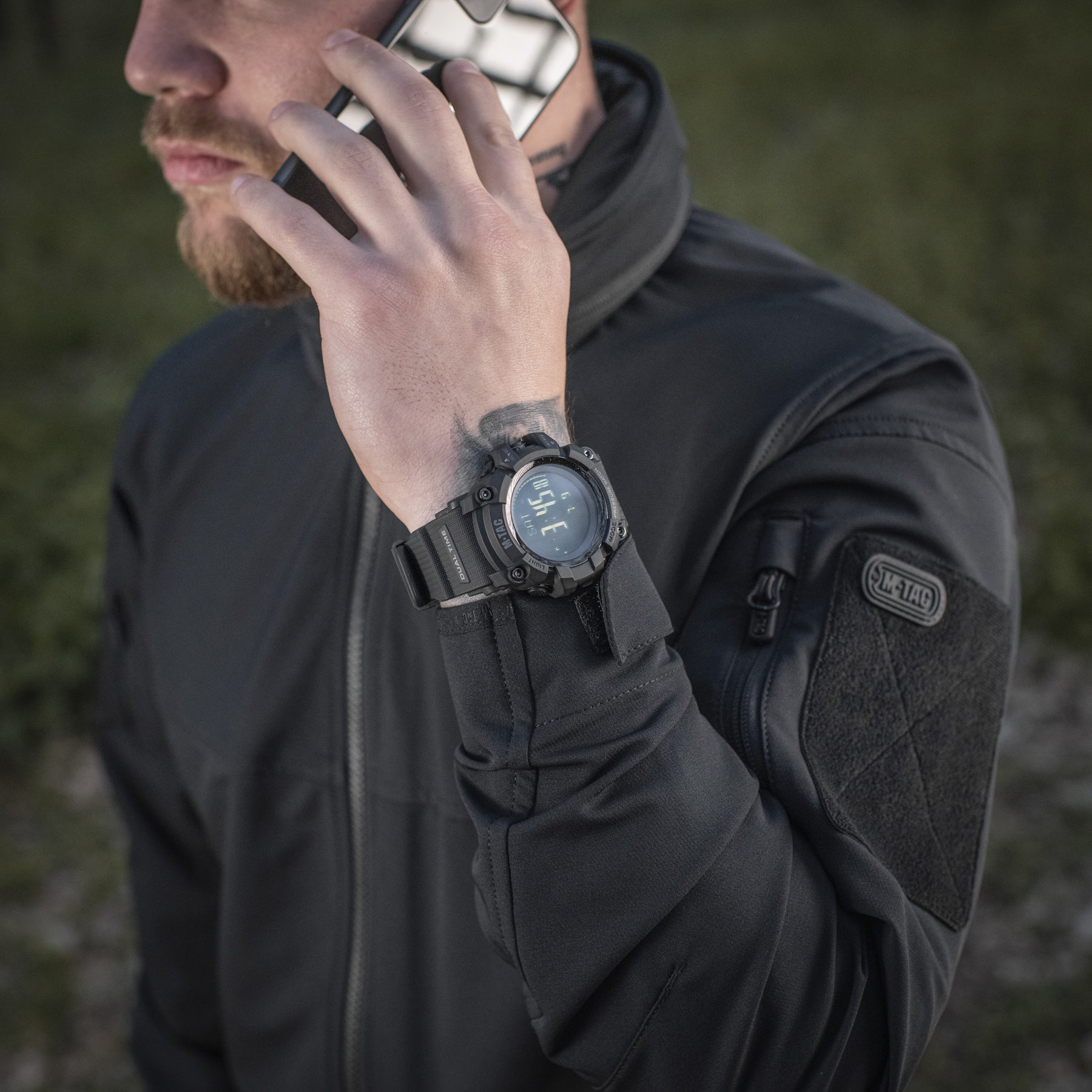 M-Tac часы тактические Adventure Black — 9