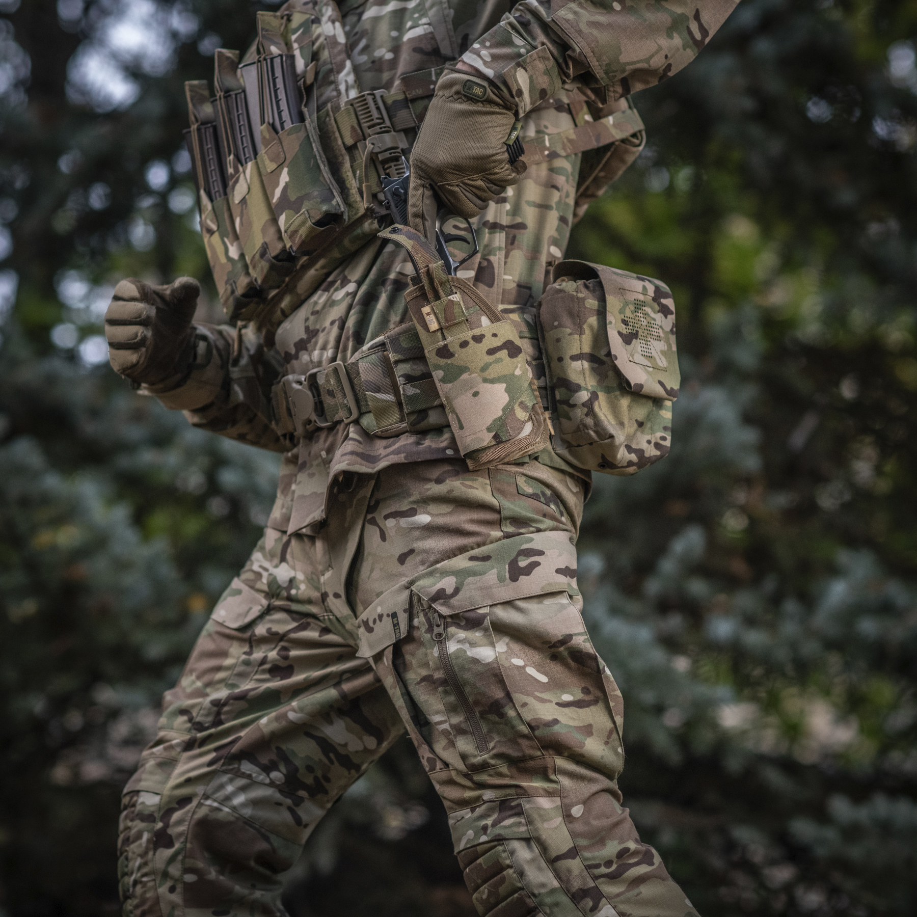 M-Tac кобура универсальная Elite Left Multicam — 12