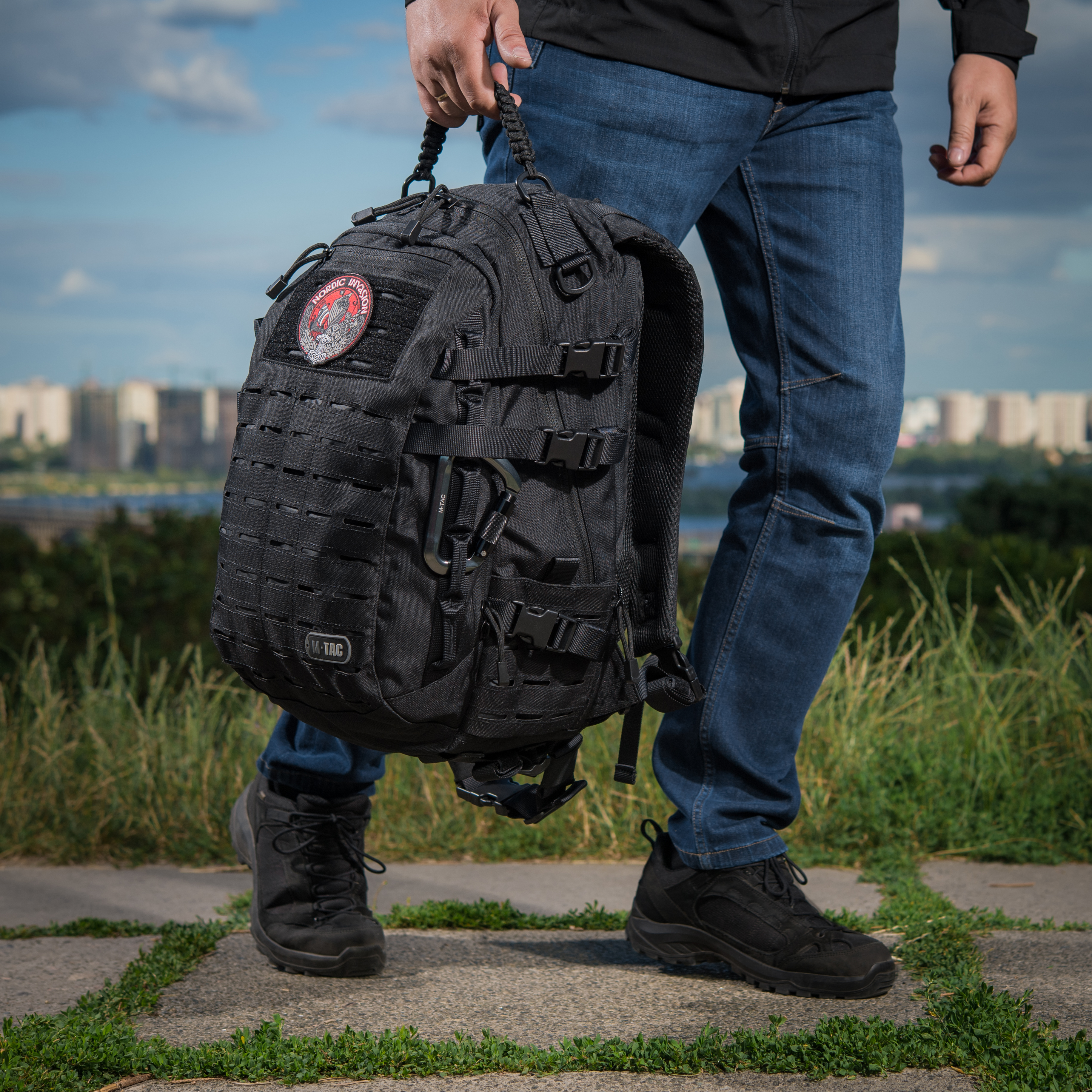 M-Tac рюкзак Mission Pack Laser Cut Black — 8