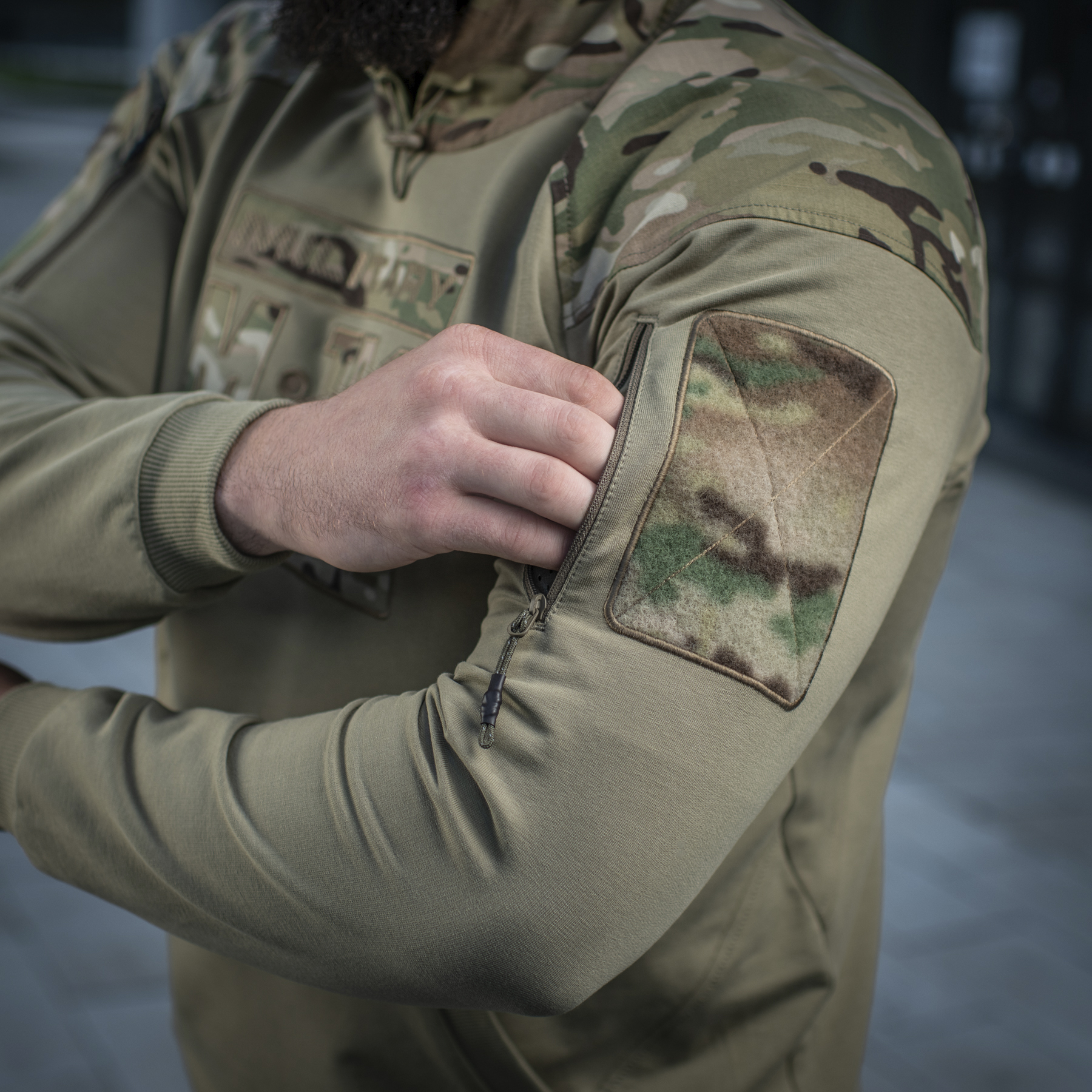 M-Tac кофта Hoodie Combat Multicam/Tan — 24