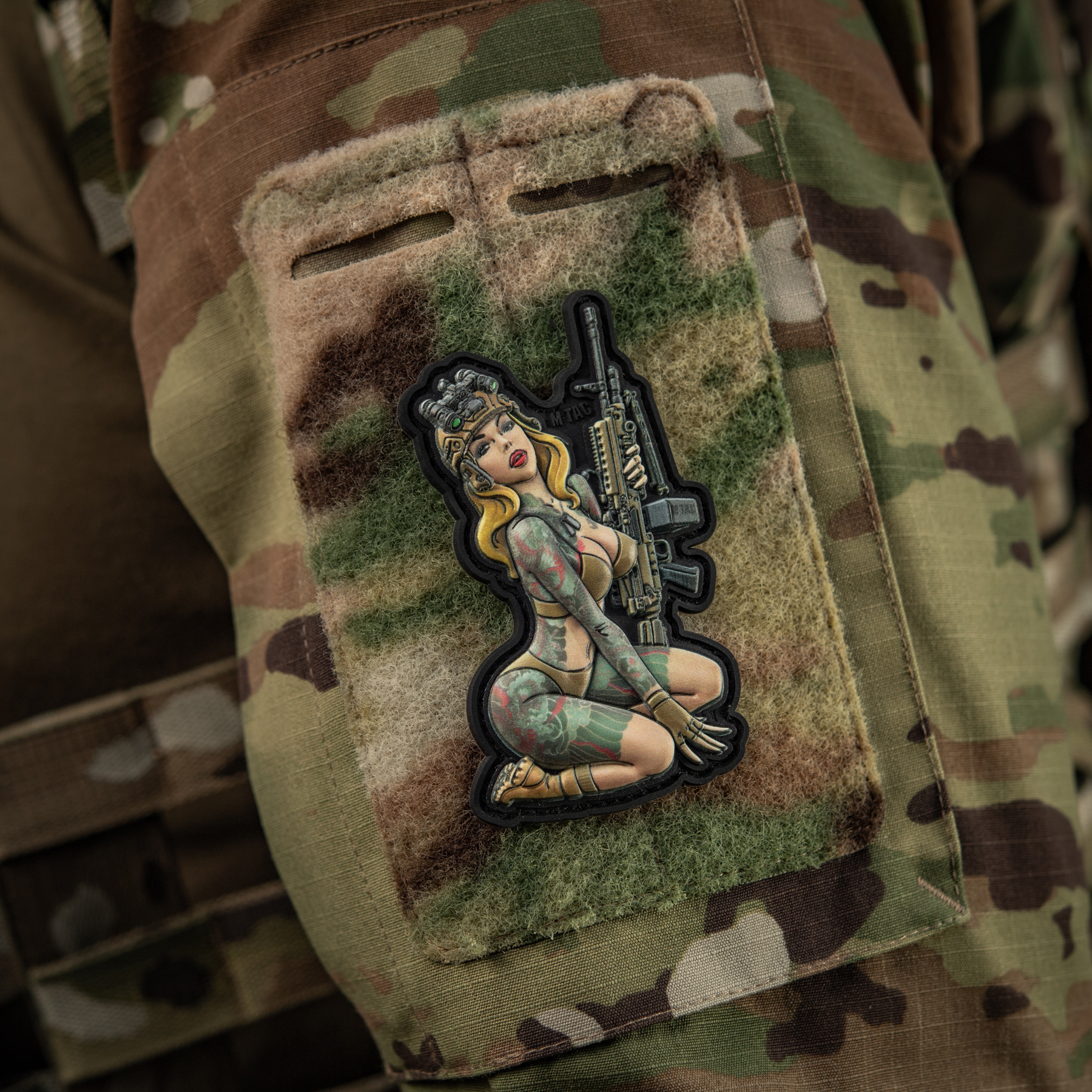 M-Tac нашивка girl №5 PVC Якудза — 9