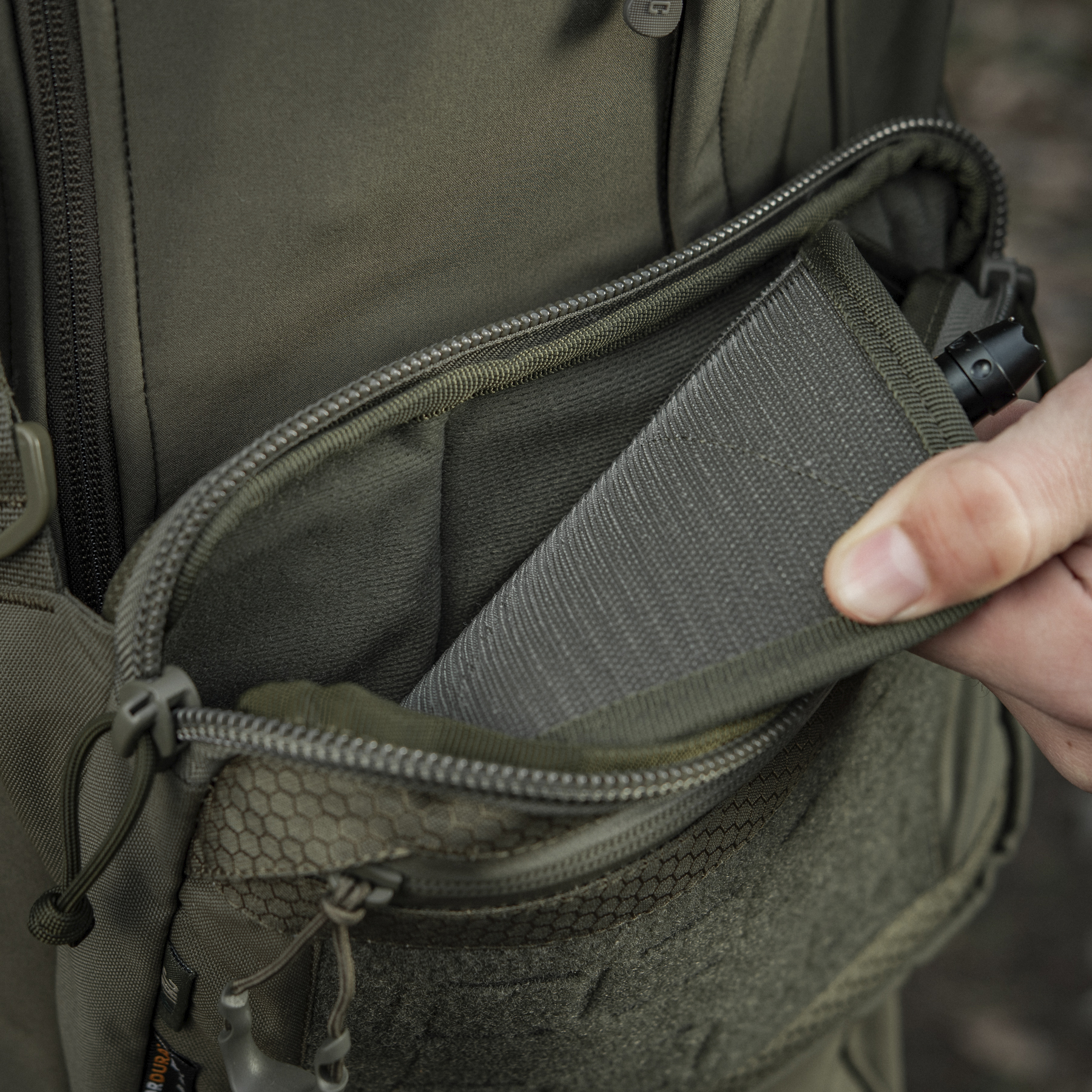 M-Tac сумка Admin Bag Elite с липучкой Ranger Green — 23