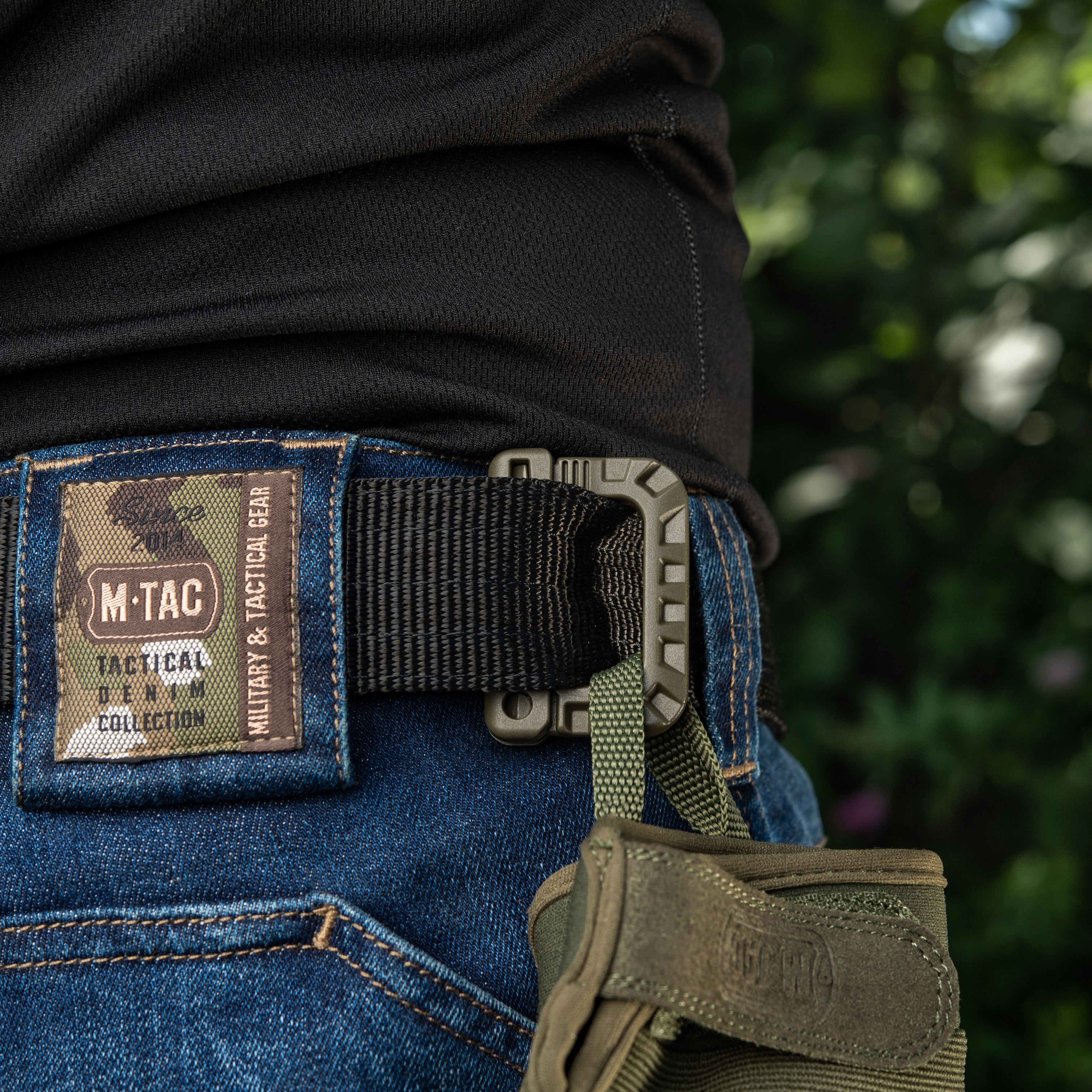 Карабин пластиковый Grimloc OD Green — 6